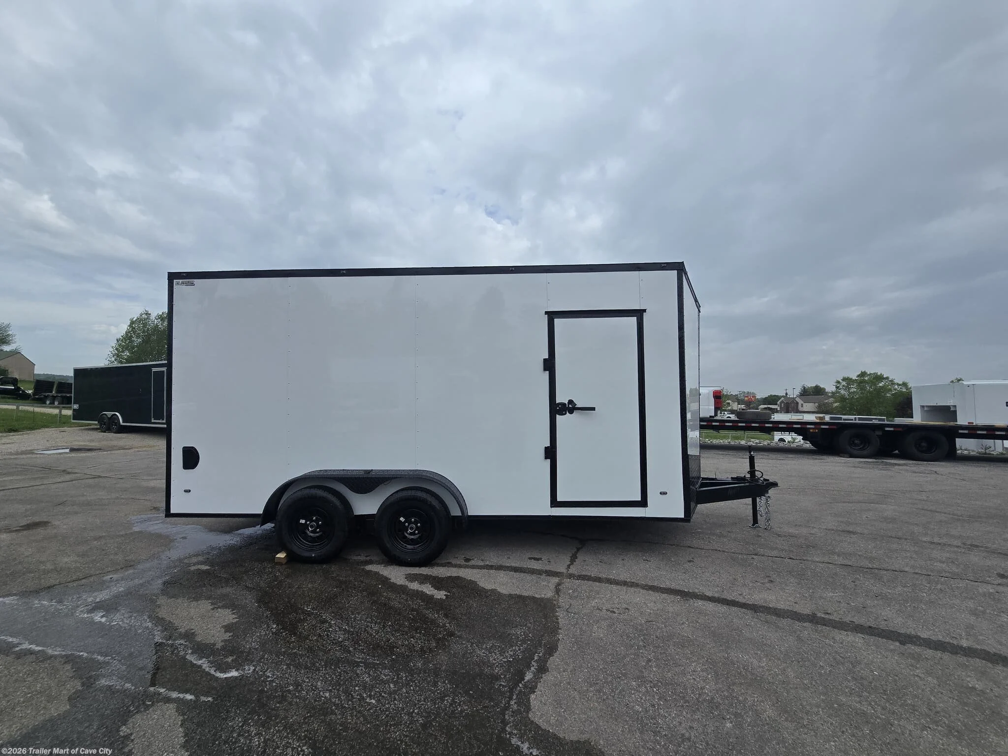 2026 Steel Pines Cargo 7'x16'TA2 (Blackout Package) Enclosed Trailer