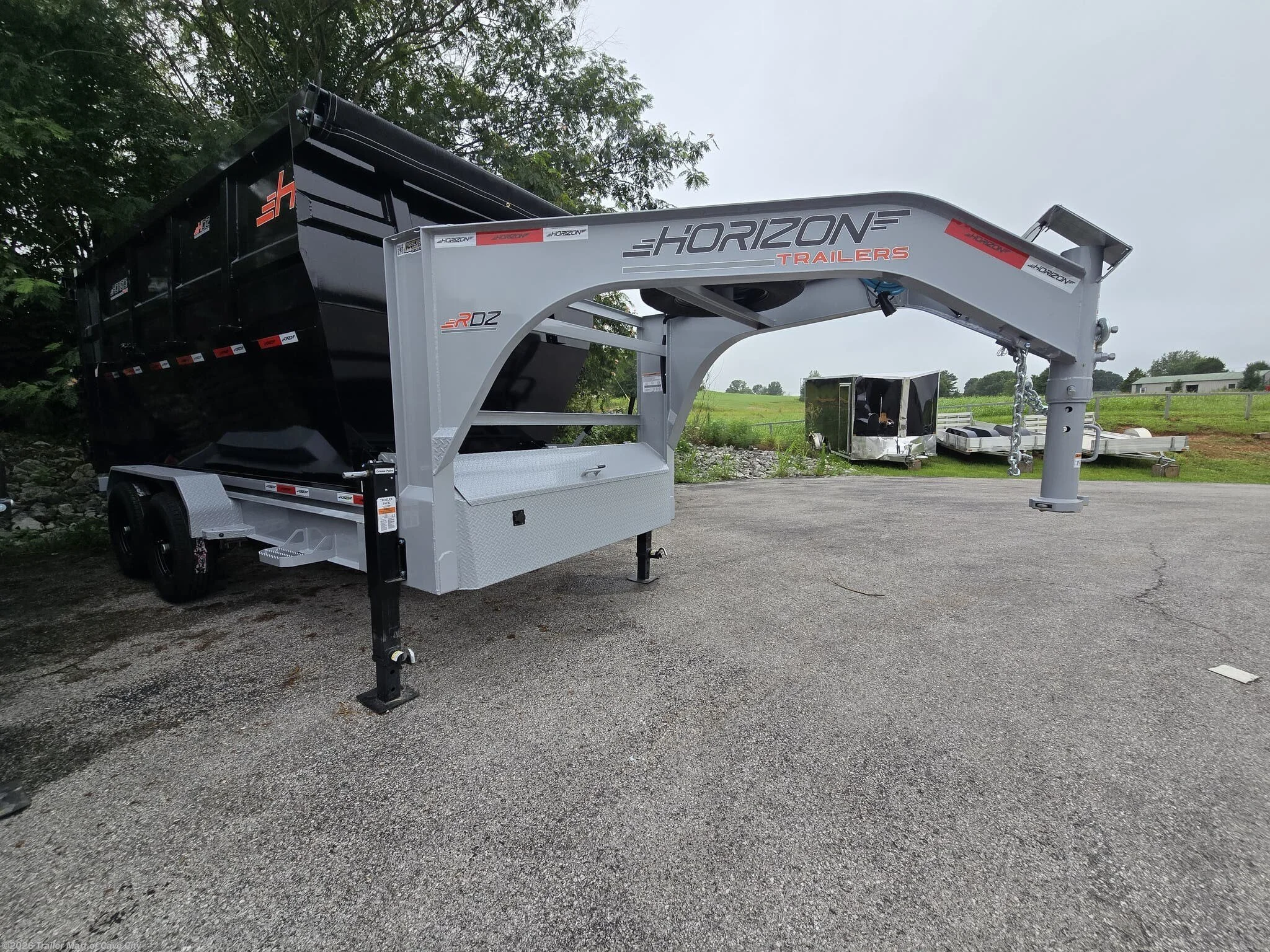 2025 Horizon Trailers RDZ 14' Gooseneck Roll-Off Trailer