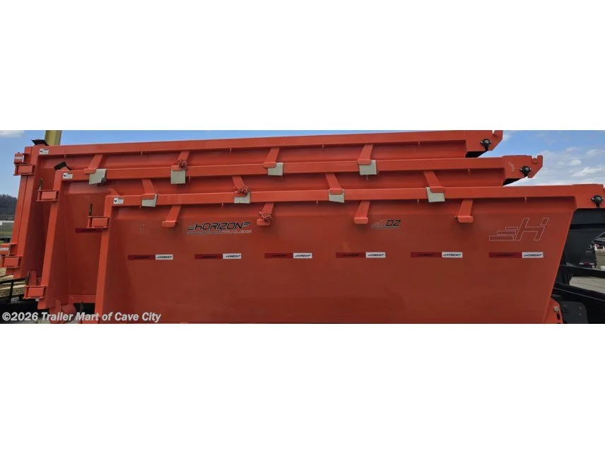 2026 Horizon Trailers EDZ 14'x60"x4' Roll-Off Dumpster