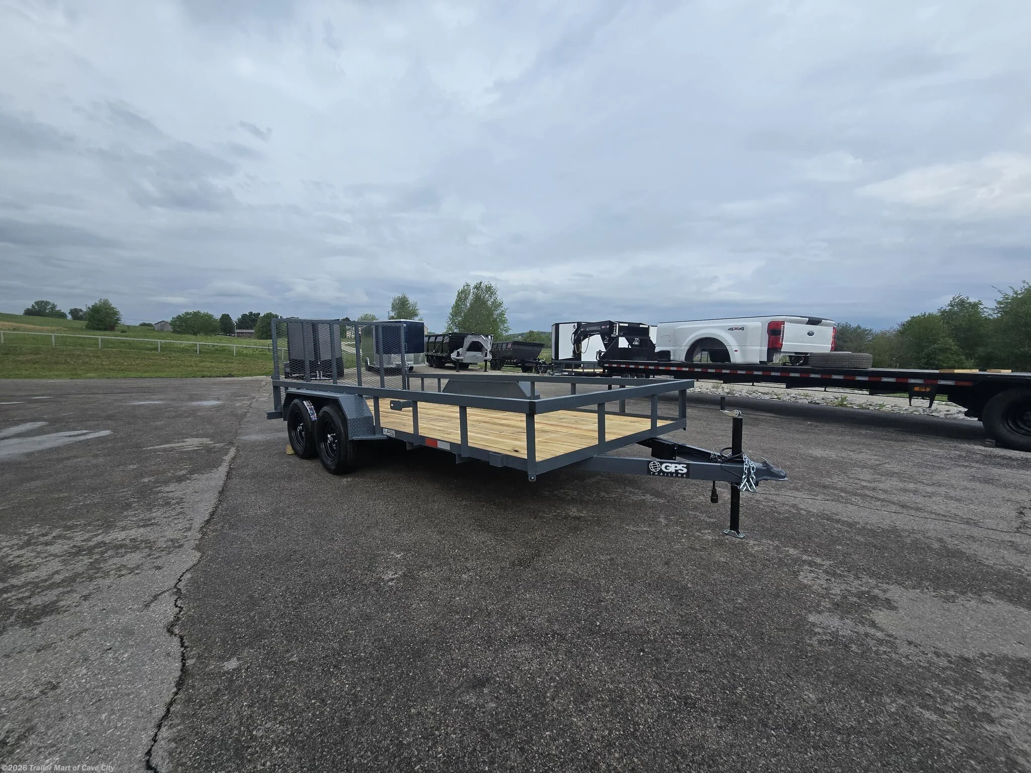 2026 GPS Trailers GTT 7' x 16' 7K Utility Trailer
