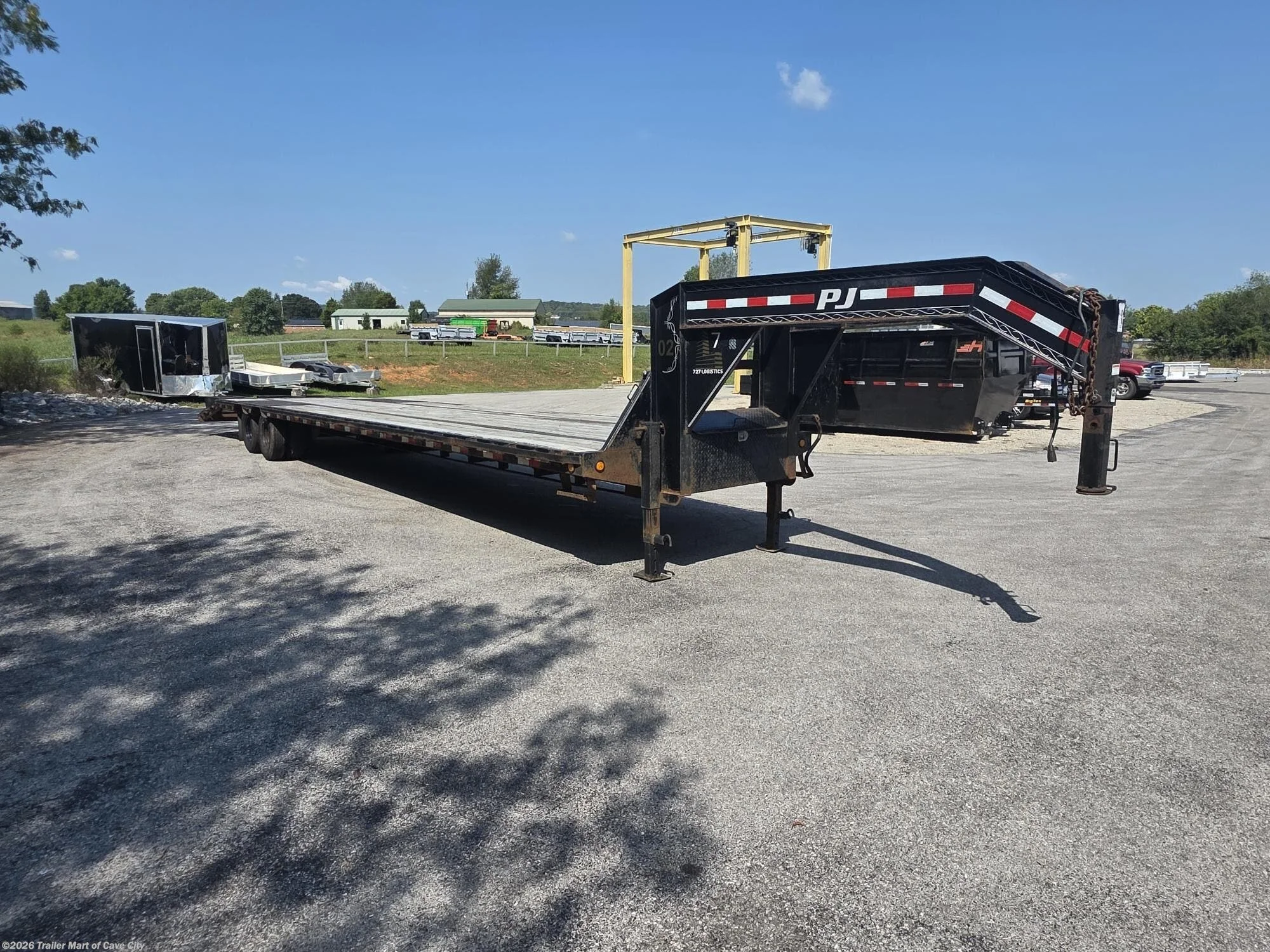 Used 2022 PJ Trailers 4P5 25GN (35'+5') Deckover Trailer