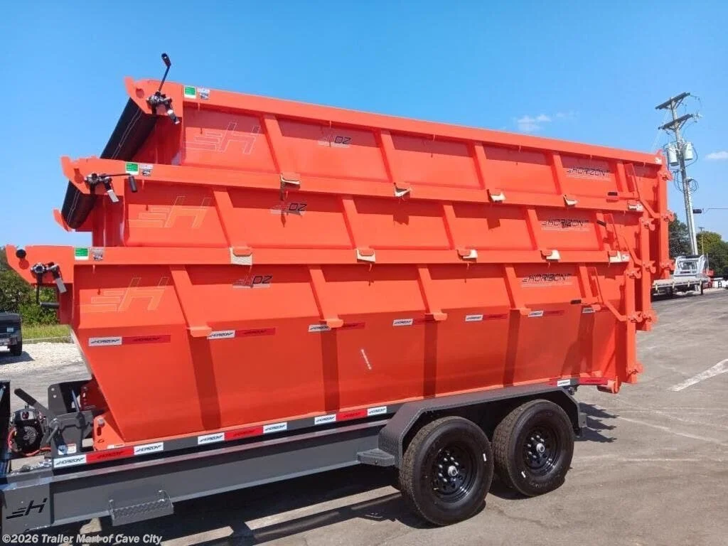 2024 Horizon Trailers HDZ 16'x60"x4' Roll-Off Dumpster