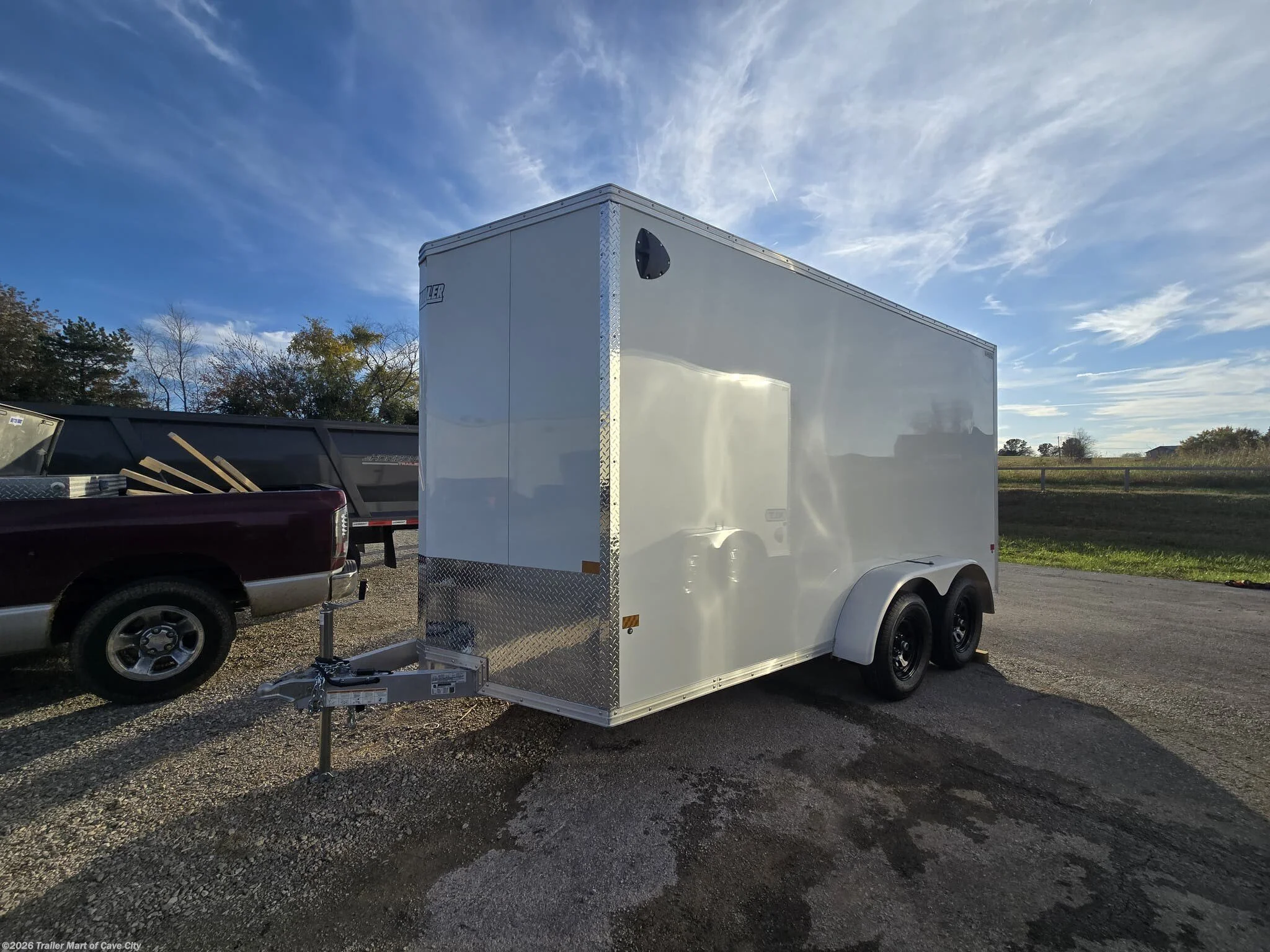2025 EZ-Hauler 7'x14' Aluminum Enclosed Cargo Trailer