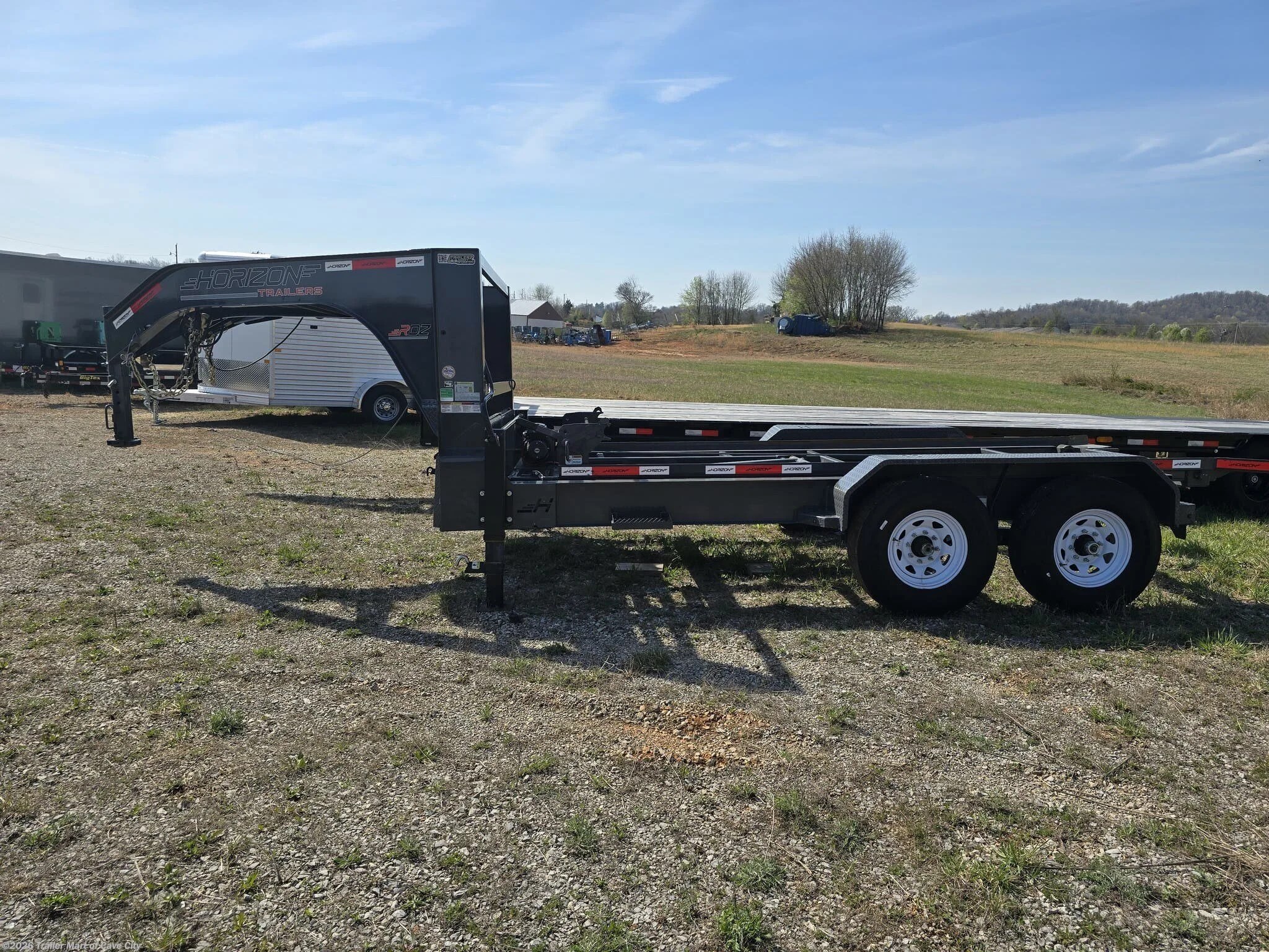 Used 2024 Horizon Trailers RDZ 14' Gooseneck Roll-Off Trailer