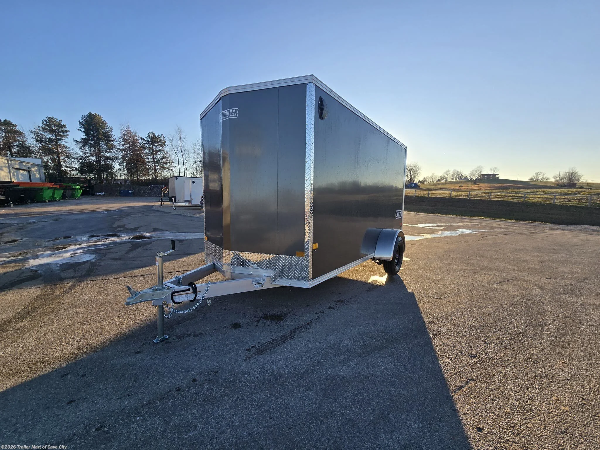 2026 EZ-Hauler 6'x12'SA Aluminum Enclosed Cargo Trailer