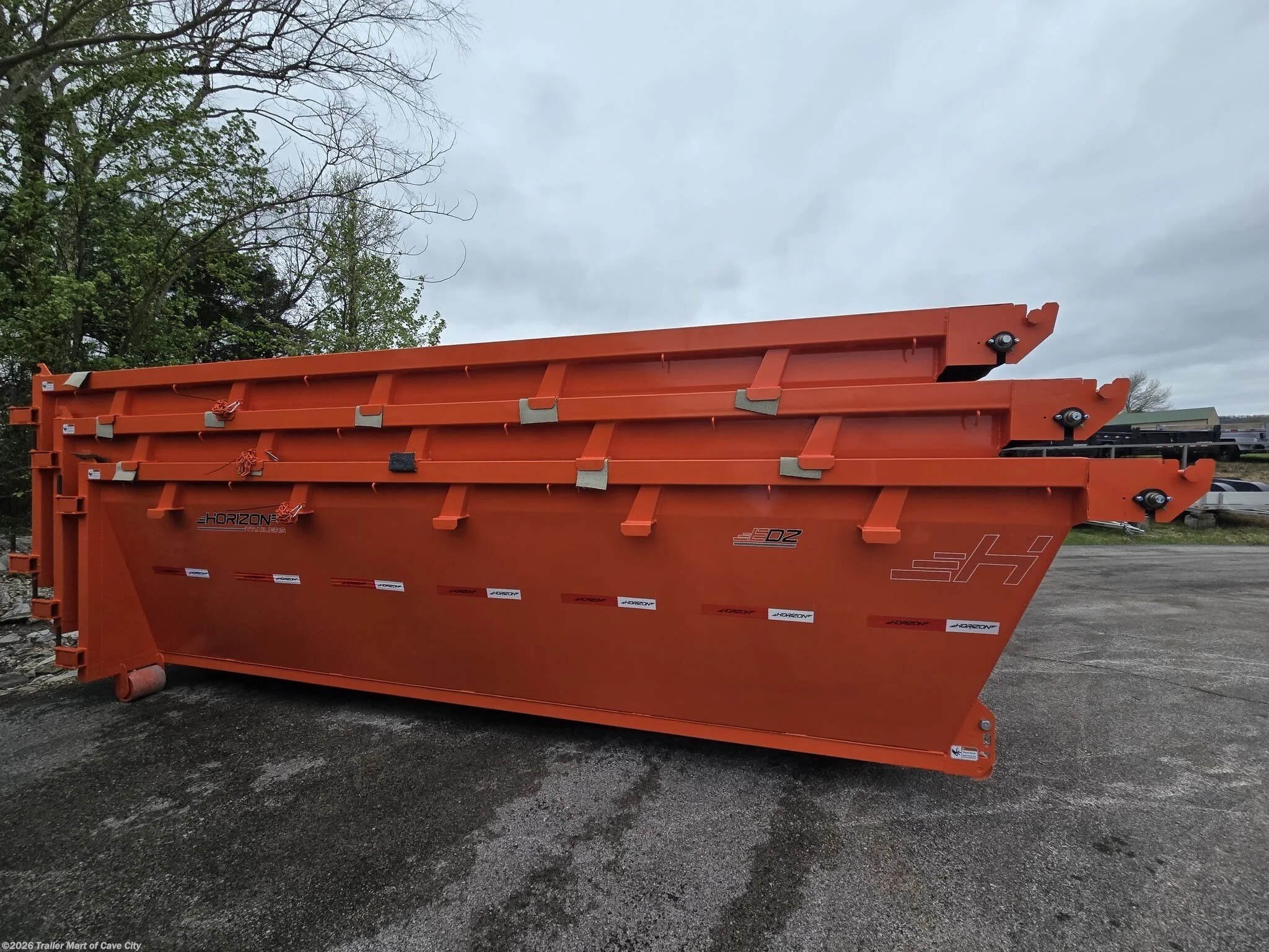 2025 Horizon Trailers EDZ 16'x60"x4' Roll-Off Dumpster