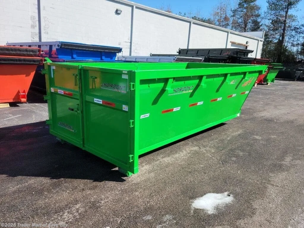 2026 Horizon Trailers EDZ 16'x60"x4' Roll-Off Dumpster