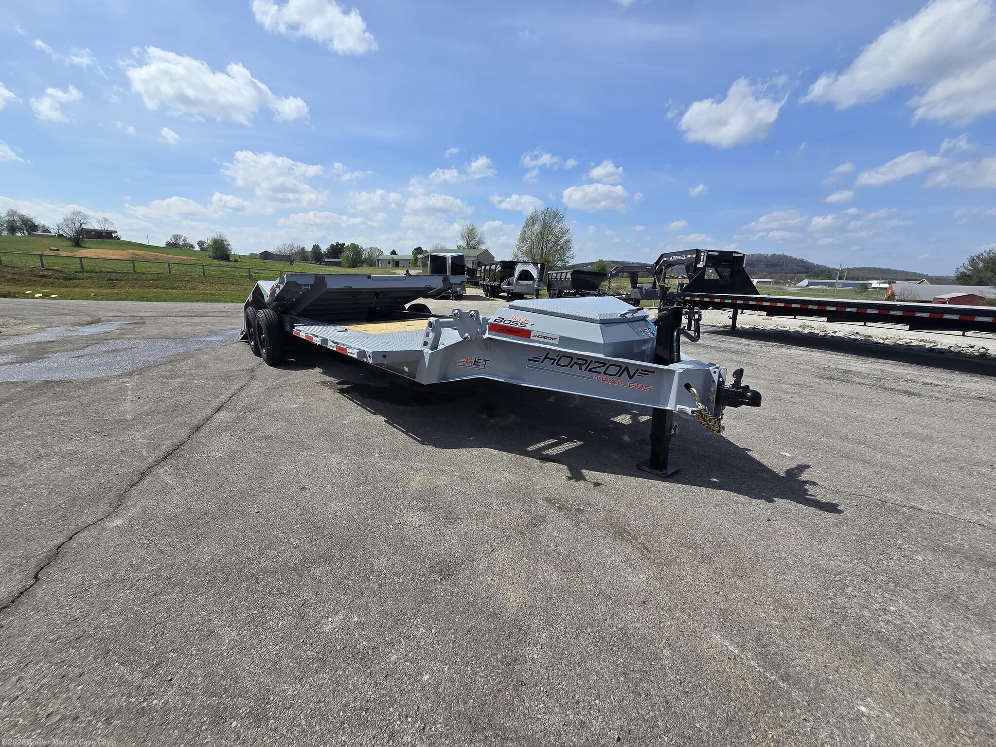 2026 Horizon Trailers HET 24' (16'+8') Gravity Tilt Deck Trailer