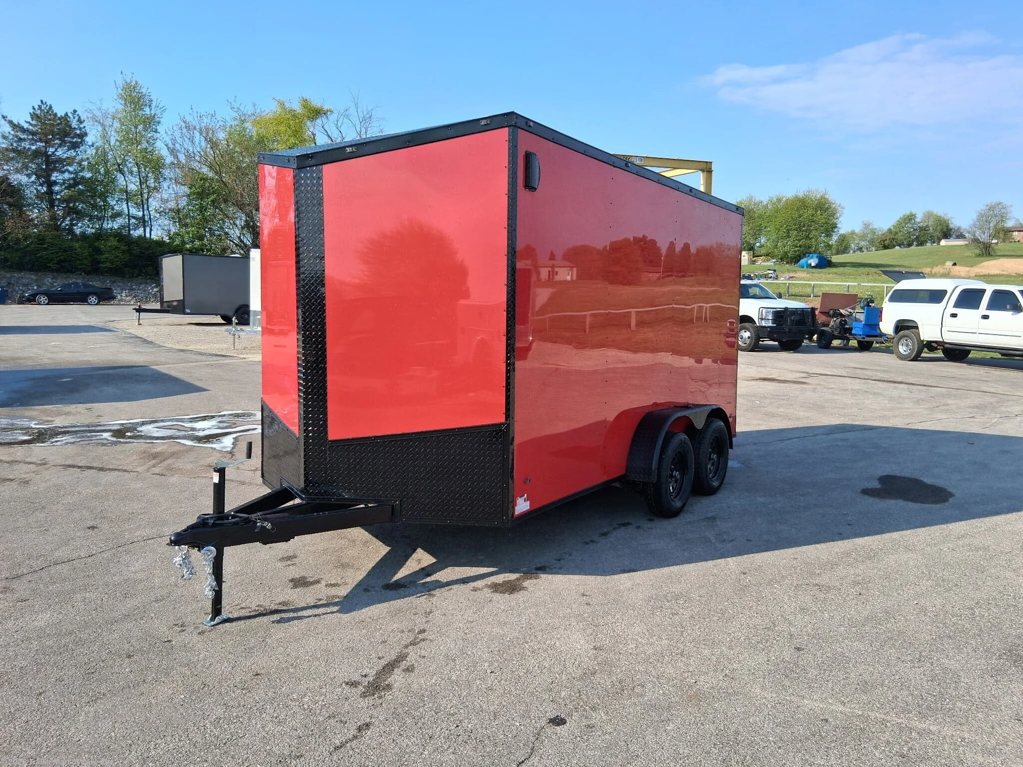 2026 Steel Pines Cargo 7'x14'TA2 (Blackout Package) Enclosed Trailer