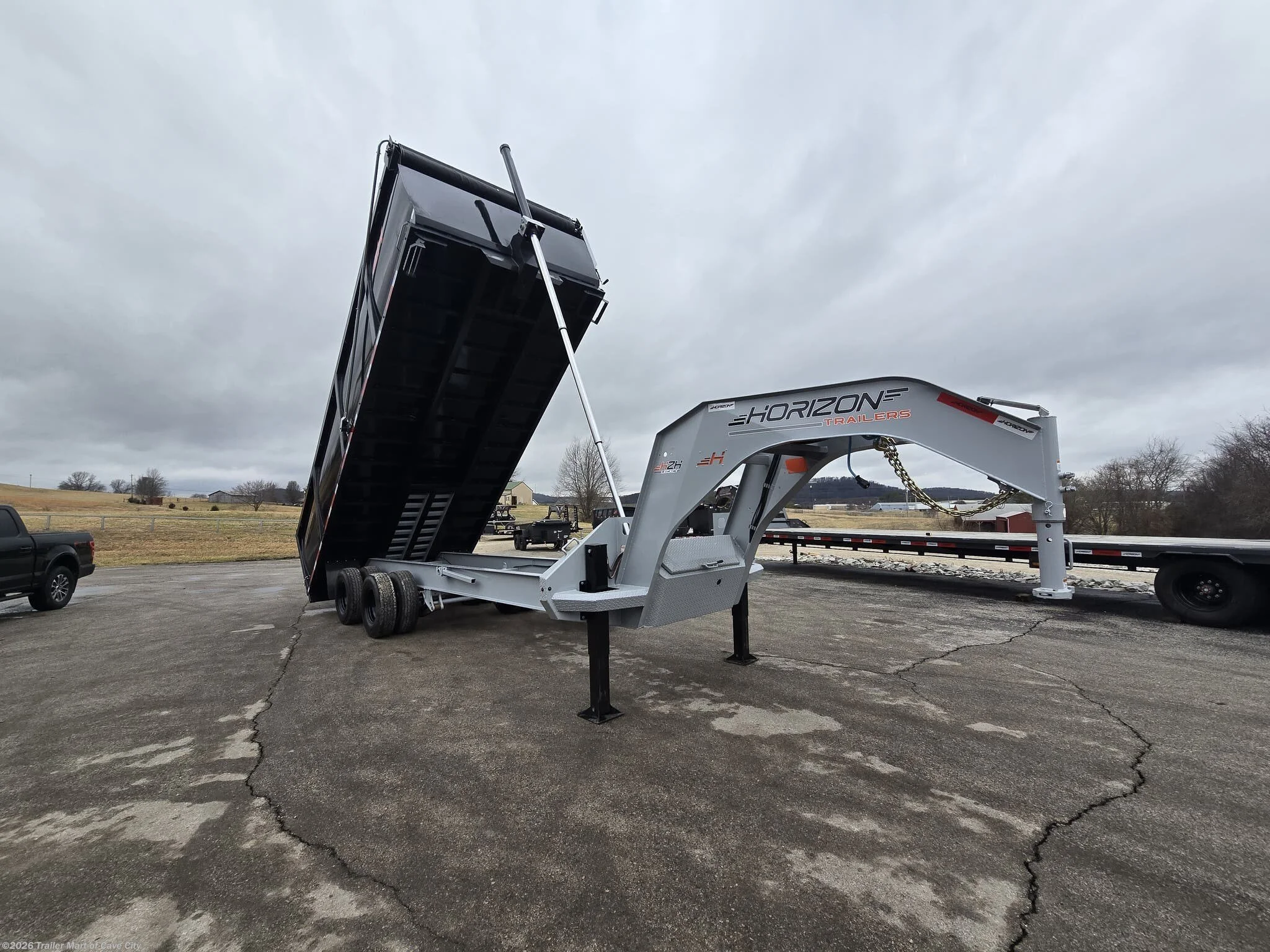 2026 Horizon Trailers HZH 25.9K 96" GN Telescopic Dump Trailer