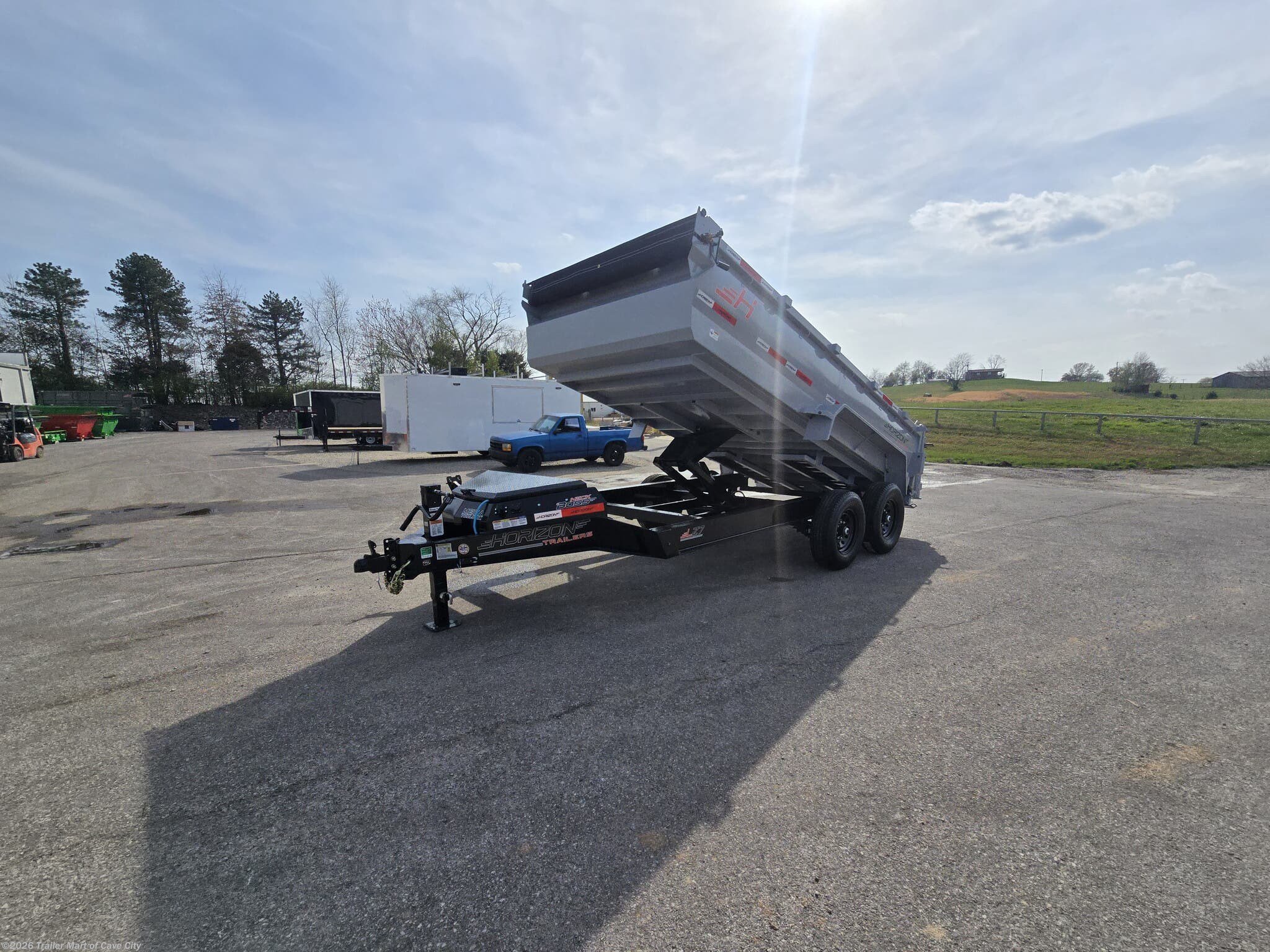 2026 Horizon Trailers LZ7 7'x14' 7k Dump Trailer