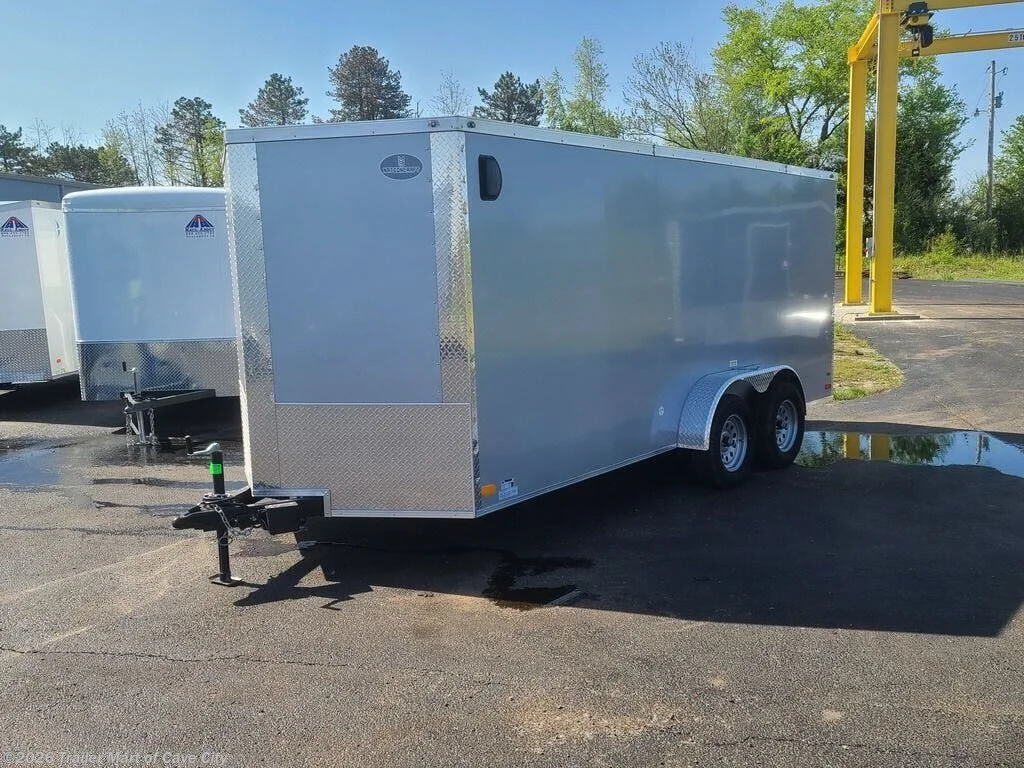 2022 Nationcraft 7'x16' Enclosed Trailer