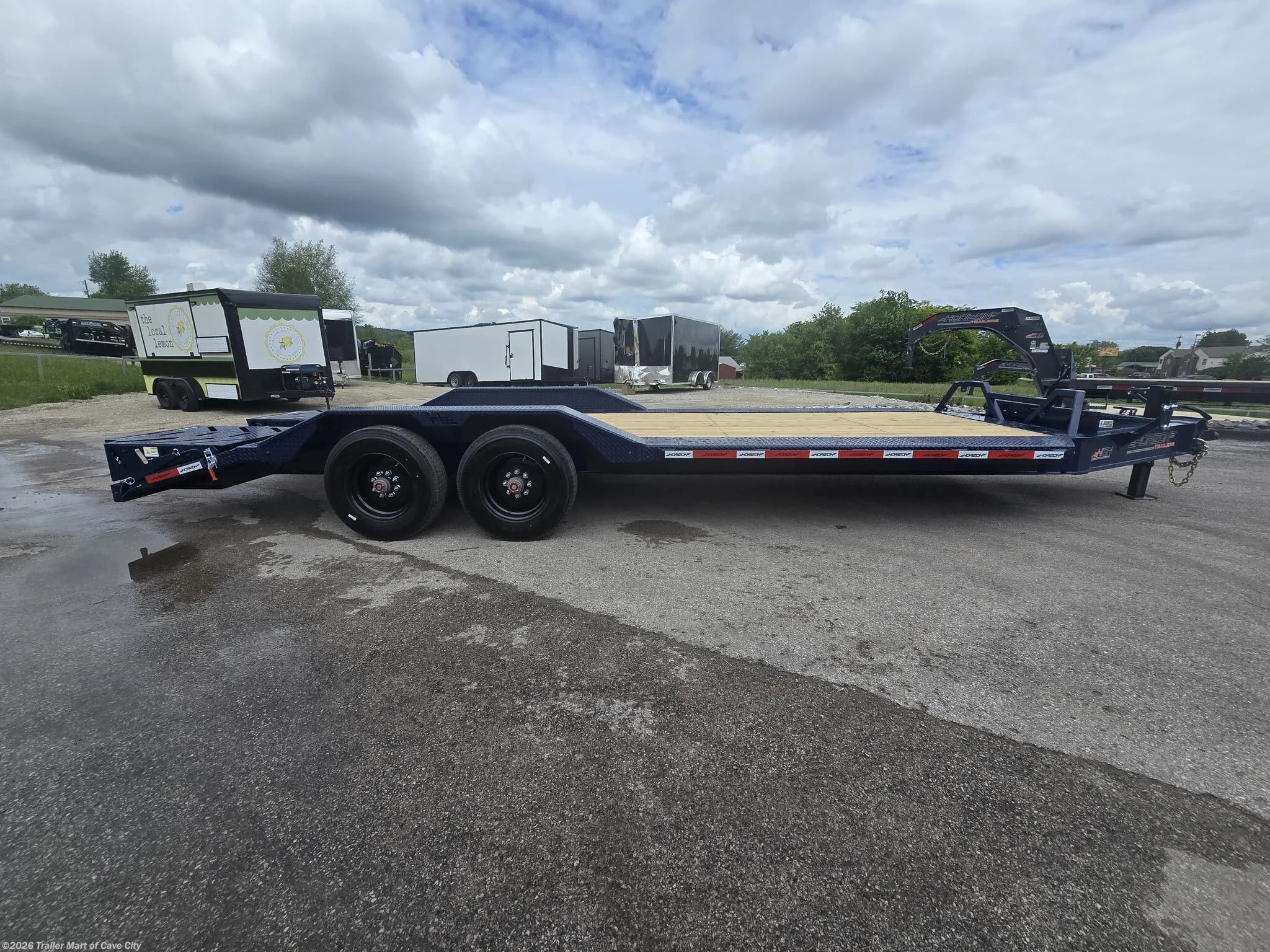 2025 Horizon Trailers HEH 22'- 10K Super Singles Equipment Trailer