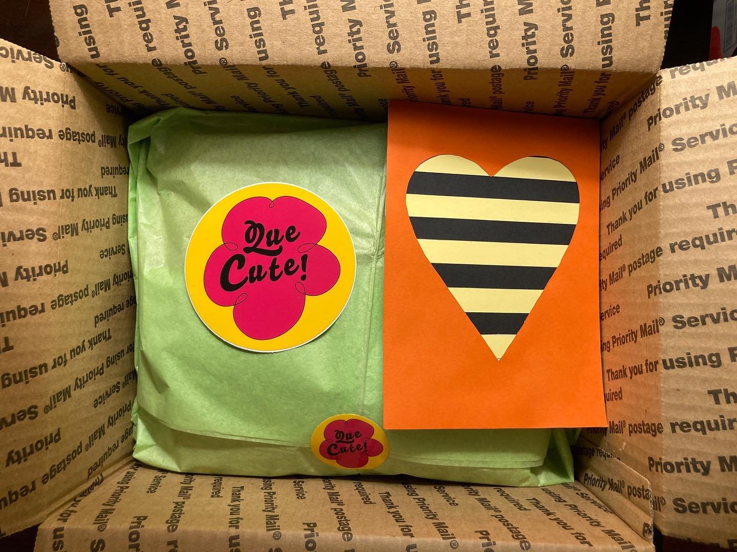 All Que Cute! Orders packed with so much love 🌸💖 Get your Que Cute! pieces now