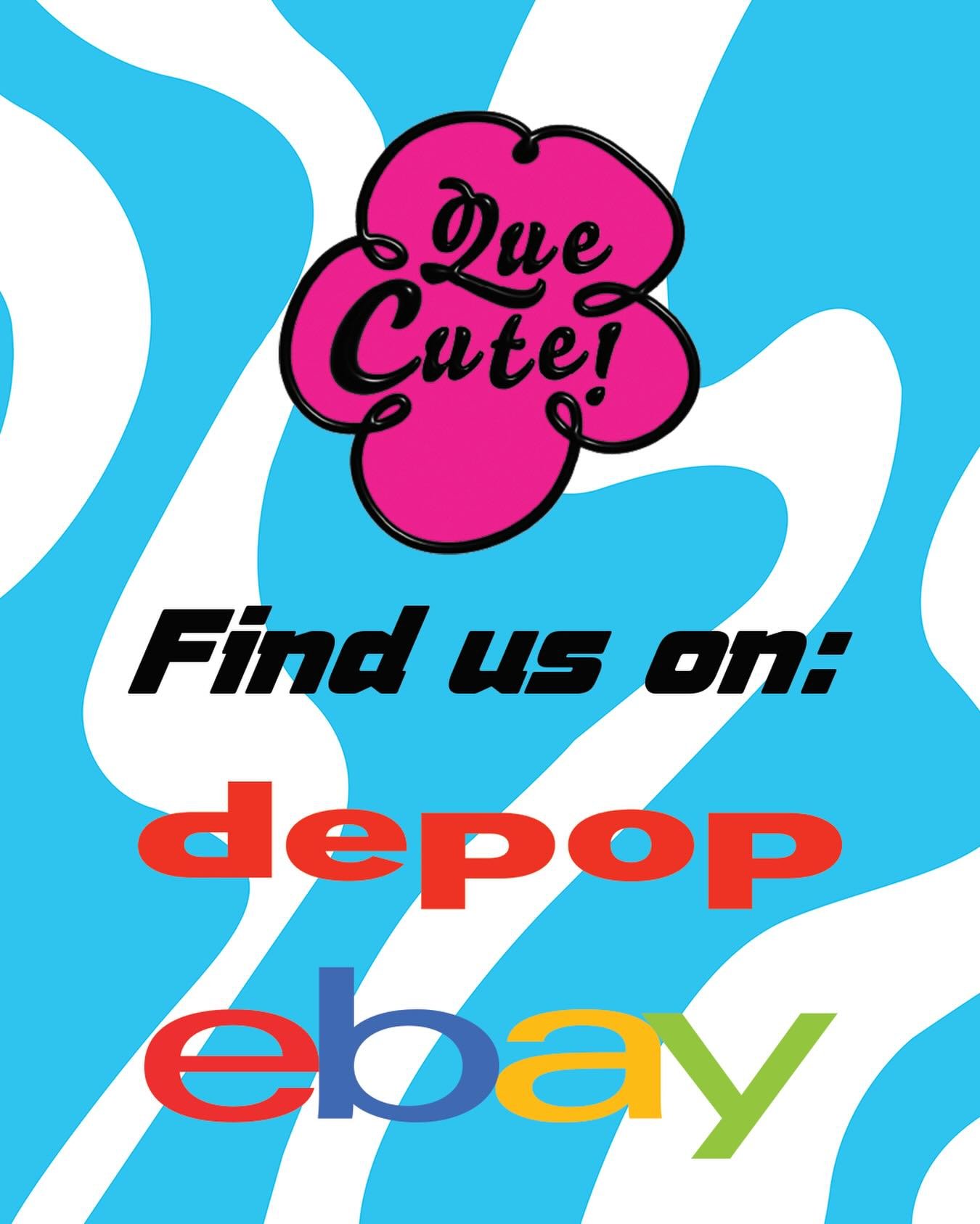 Hola Cuties! 🌸 Find us on different reselling platforms like @depop &amp; @ebay .We have different merchandise on each platform and we update them quite frequently. Stay updated and follow us for more
