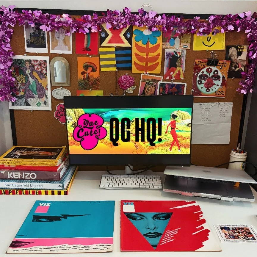 QC HQ! Where the magic happens 🌺✨