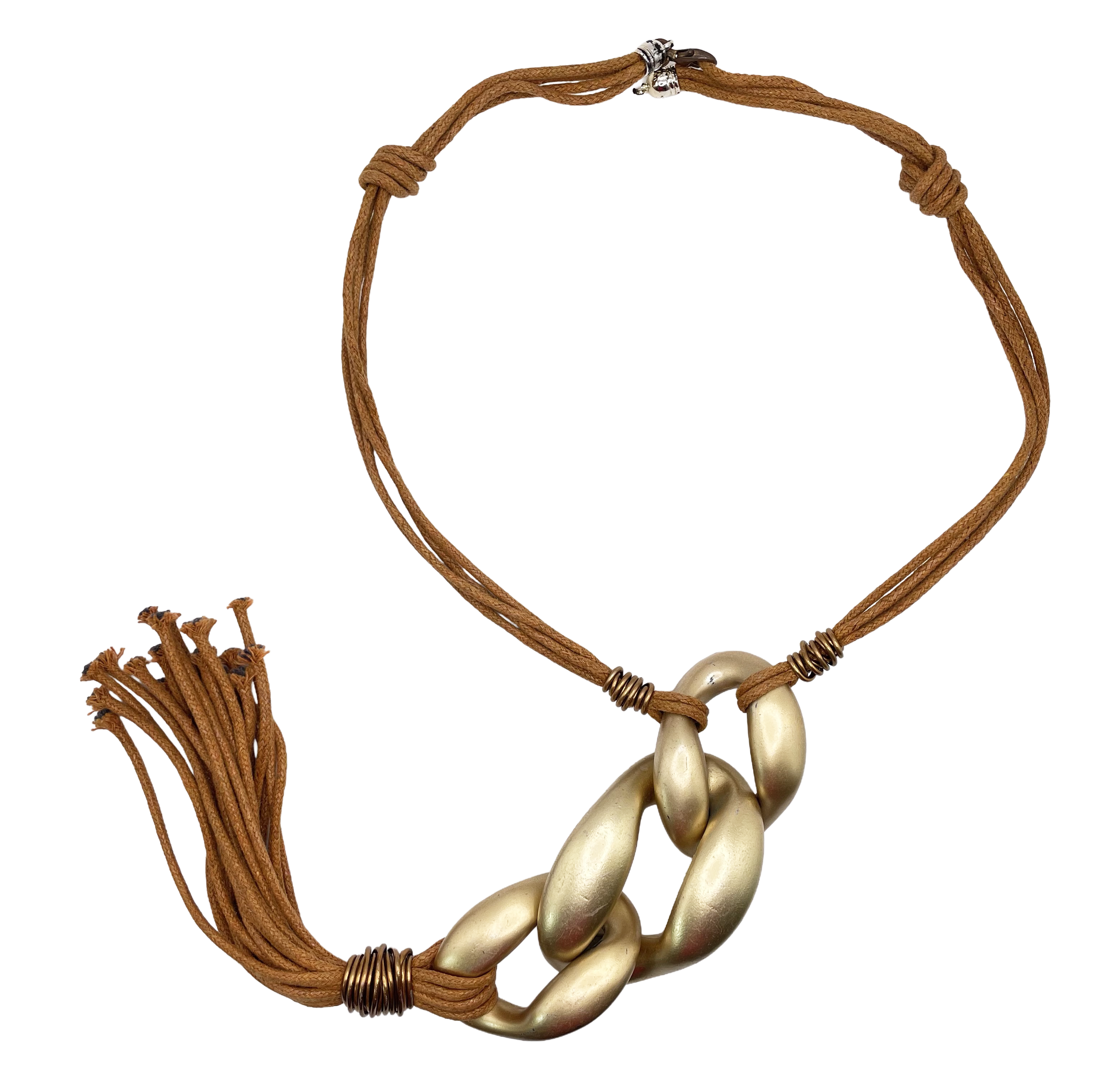 Bold Link Chain Detail Necklace