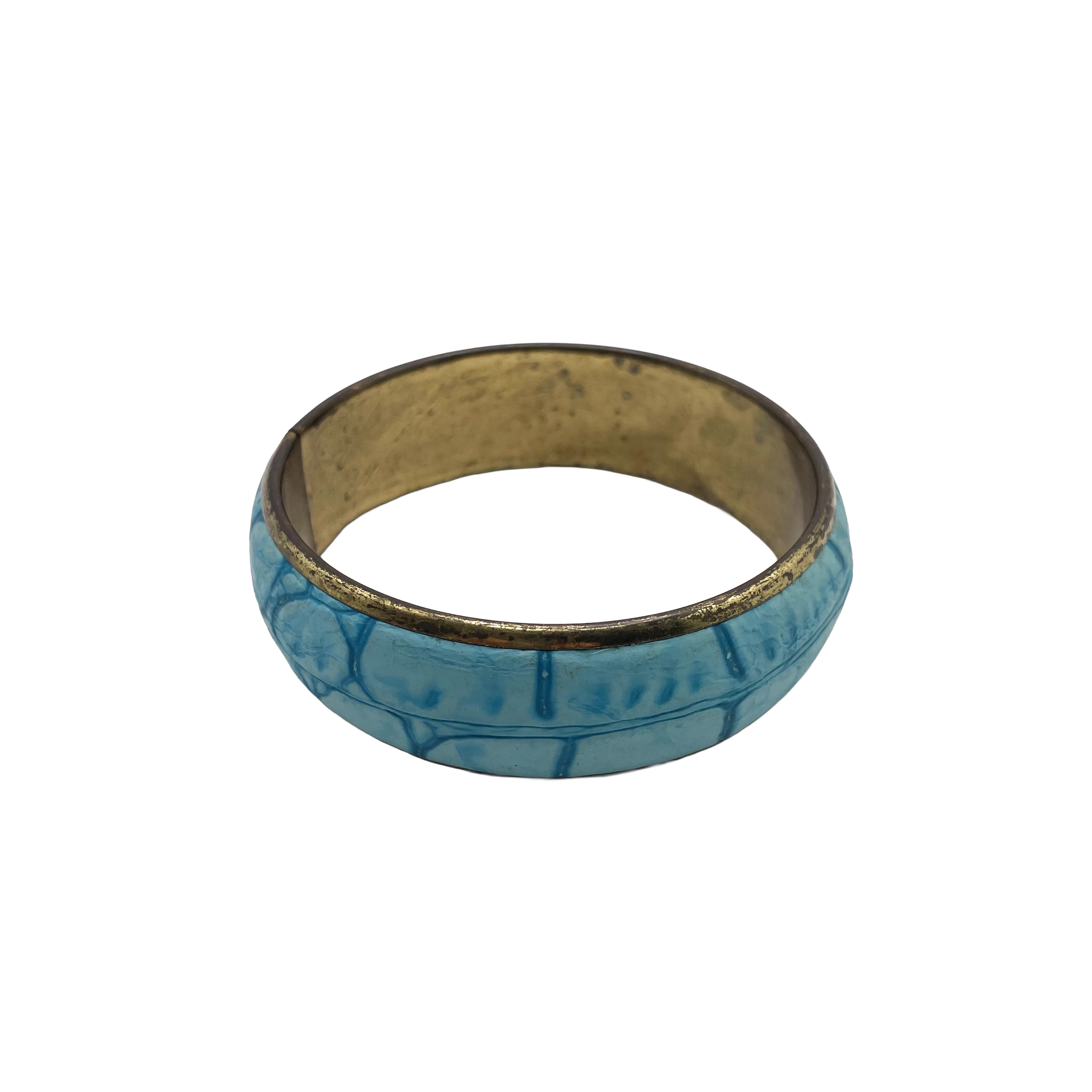 Brass Turquoise Bangle