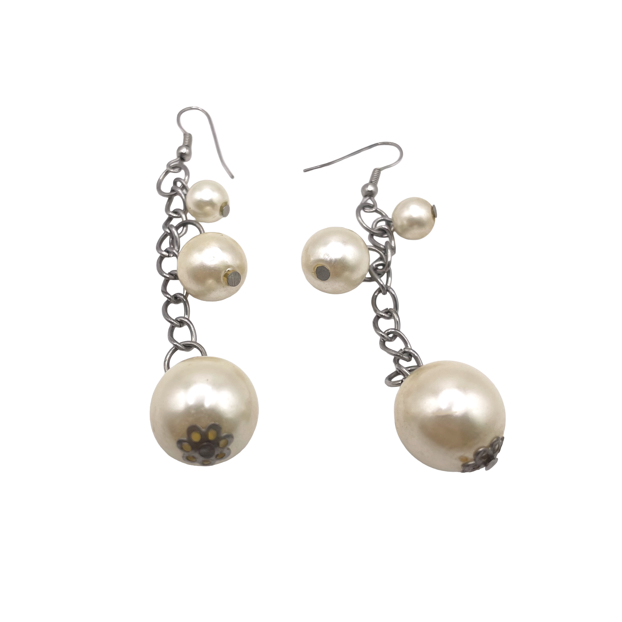 Faux Pearl Earring