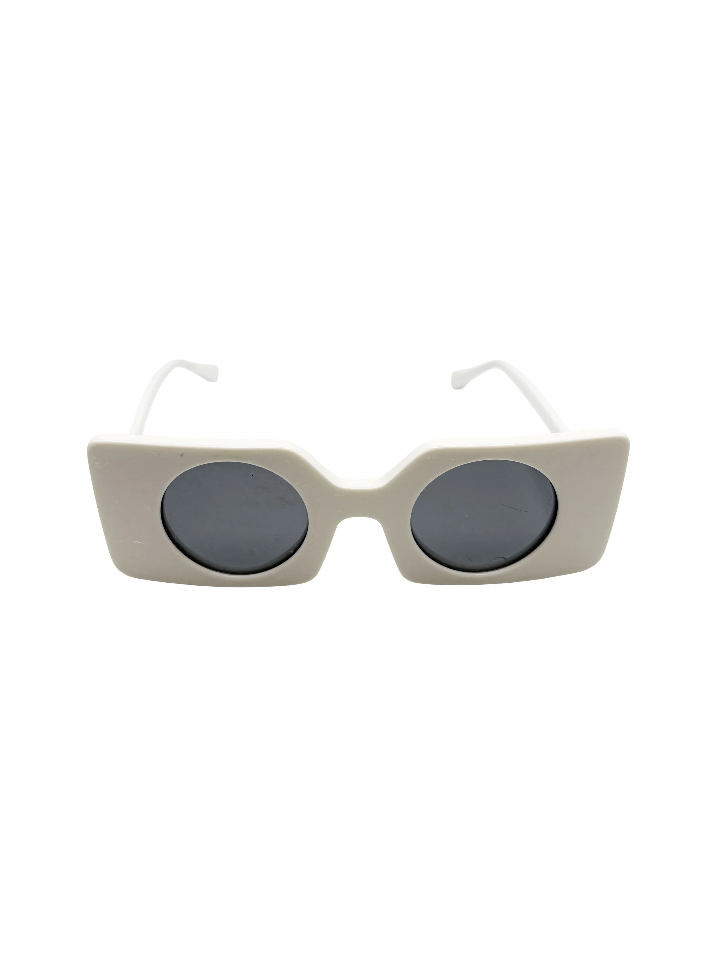 Rectangle Circle Sunglasses