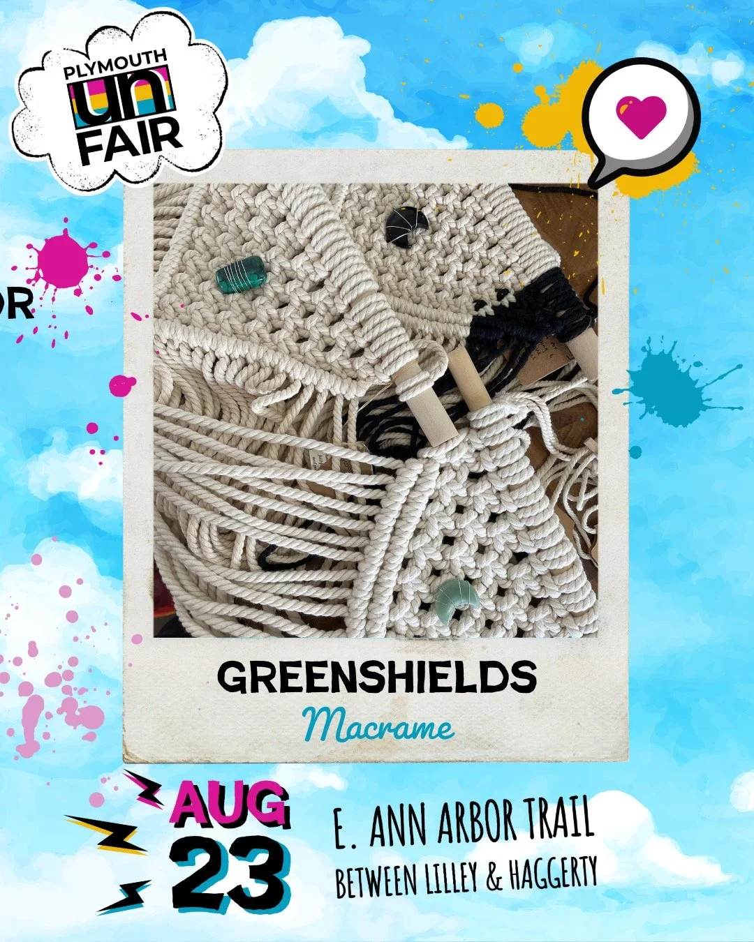 Meet our Maker ~ Heather Greenshields of Greenshields Macrame @greenshieldsmacrame ☘️
What started in a tiny apartment with too many plants 🌱 bloomed into a thriving macrame business and community. 🪴 Heather hand-knots everything from plant hangers