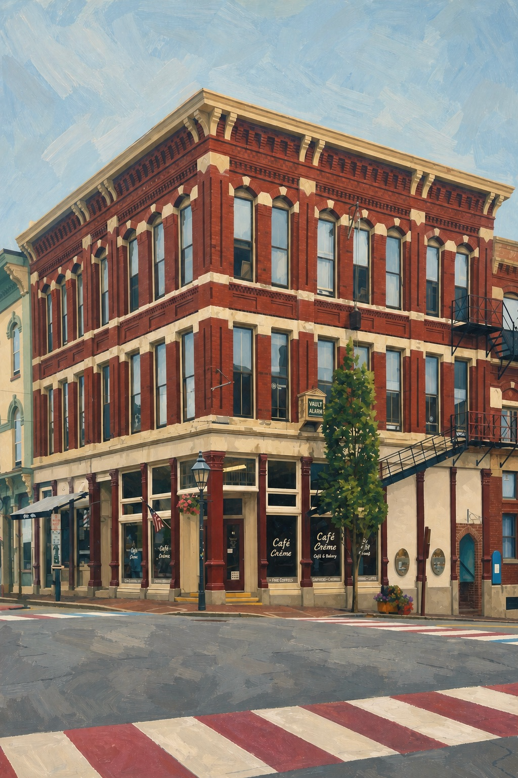 Café Crème, Bath, Maine