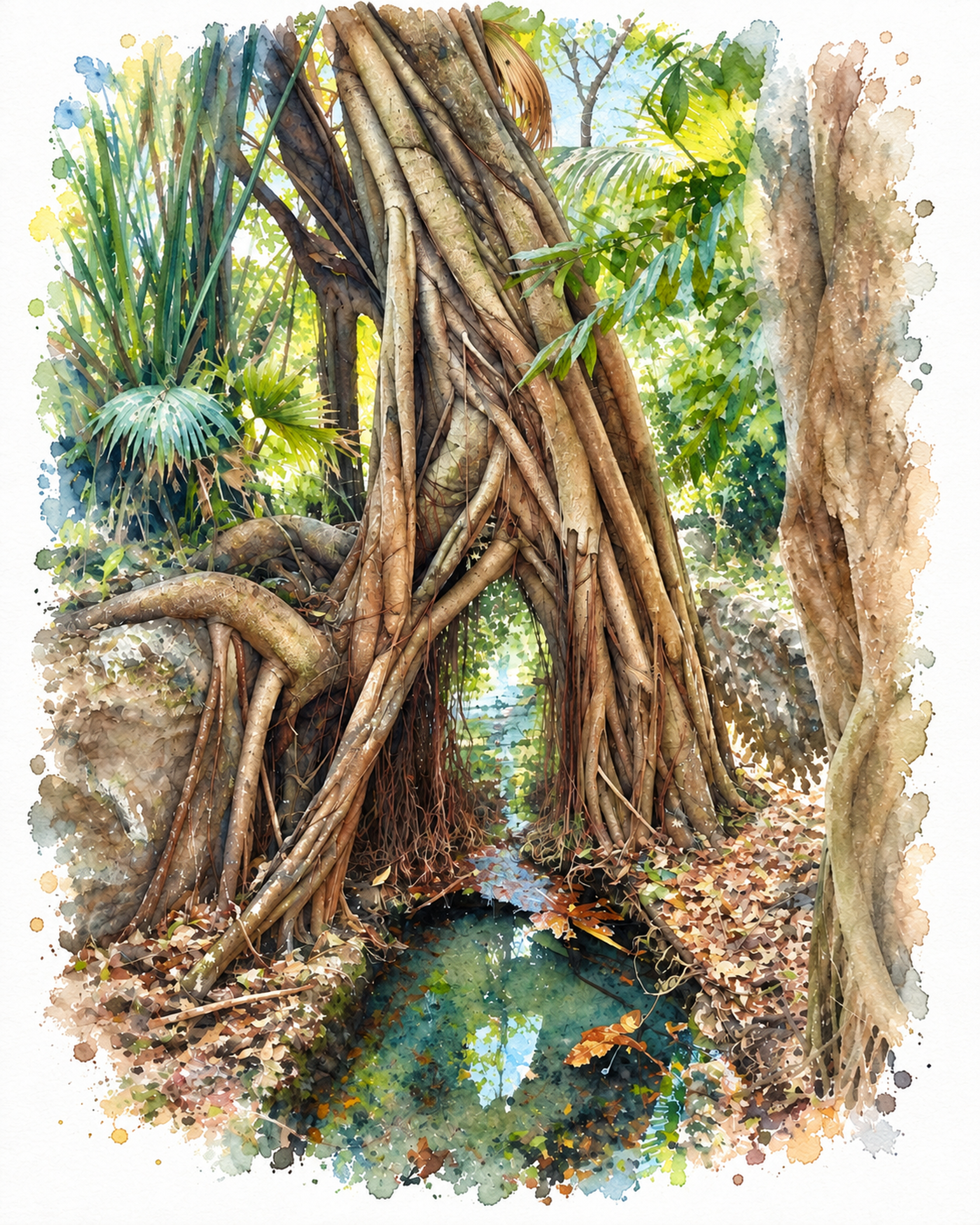 Banyan (8 x 10)