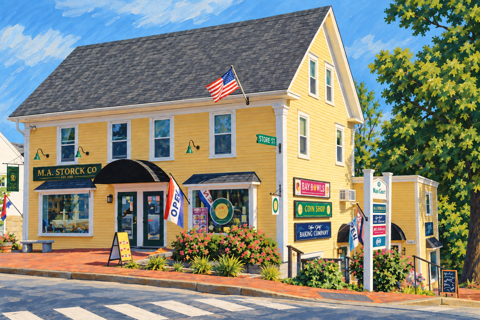 Bay Bowls, Freeport, Maine