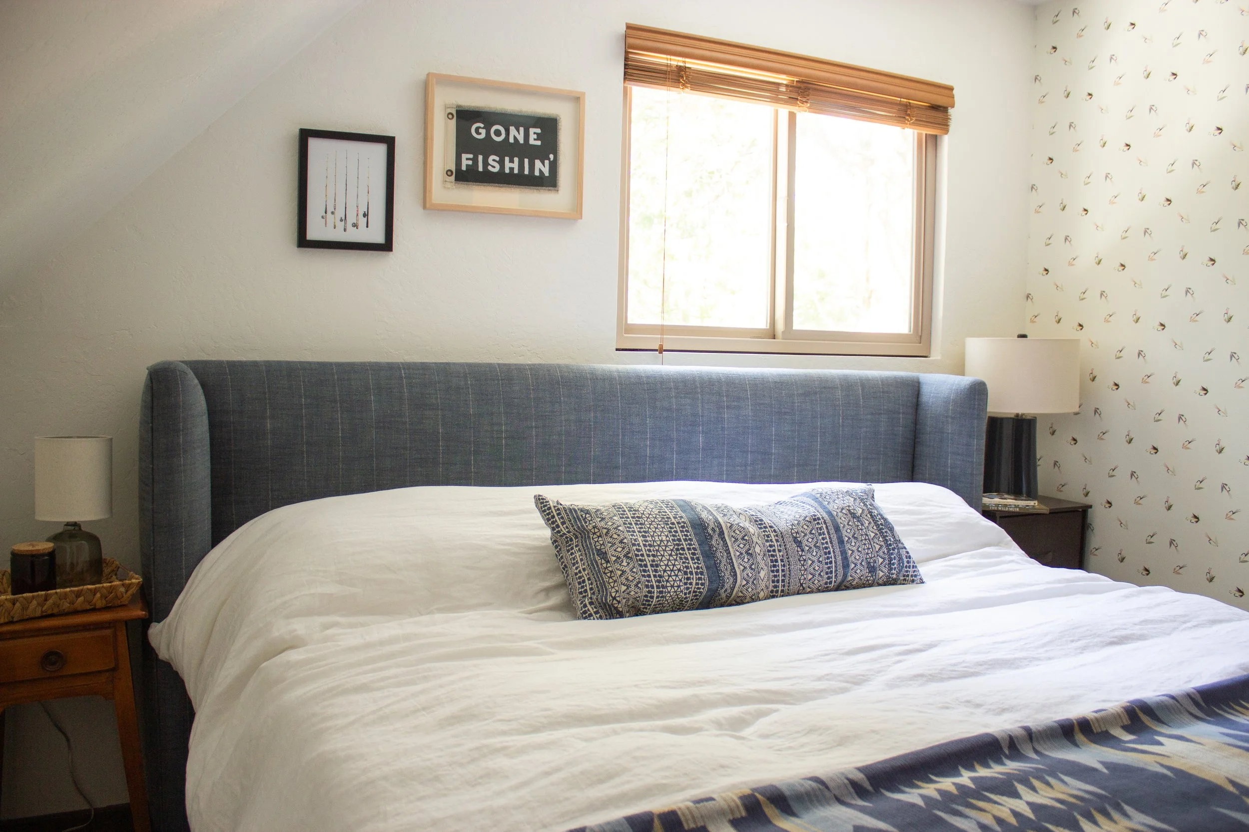 Upstairs "Gone Fishing" room