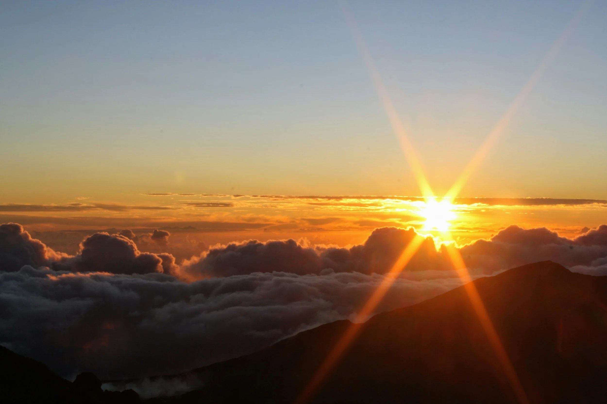 sunrise at haleakala maui