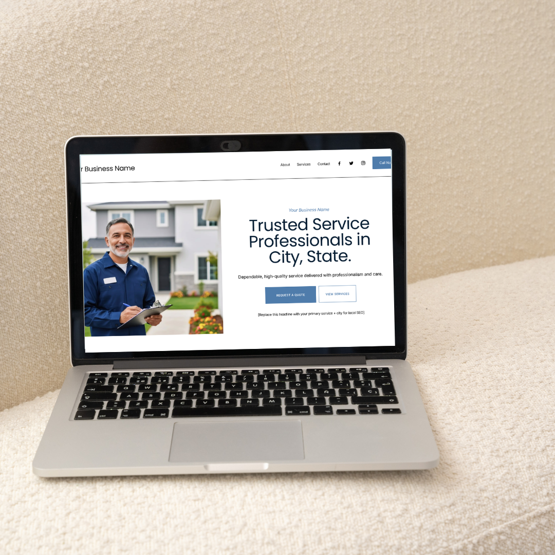 ProTrade | General Contractor Squarespace 7.1 Template