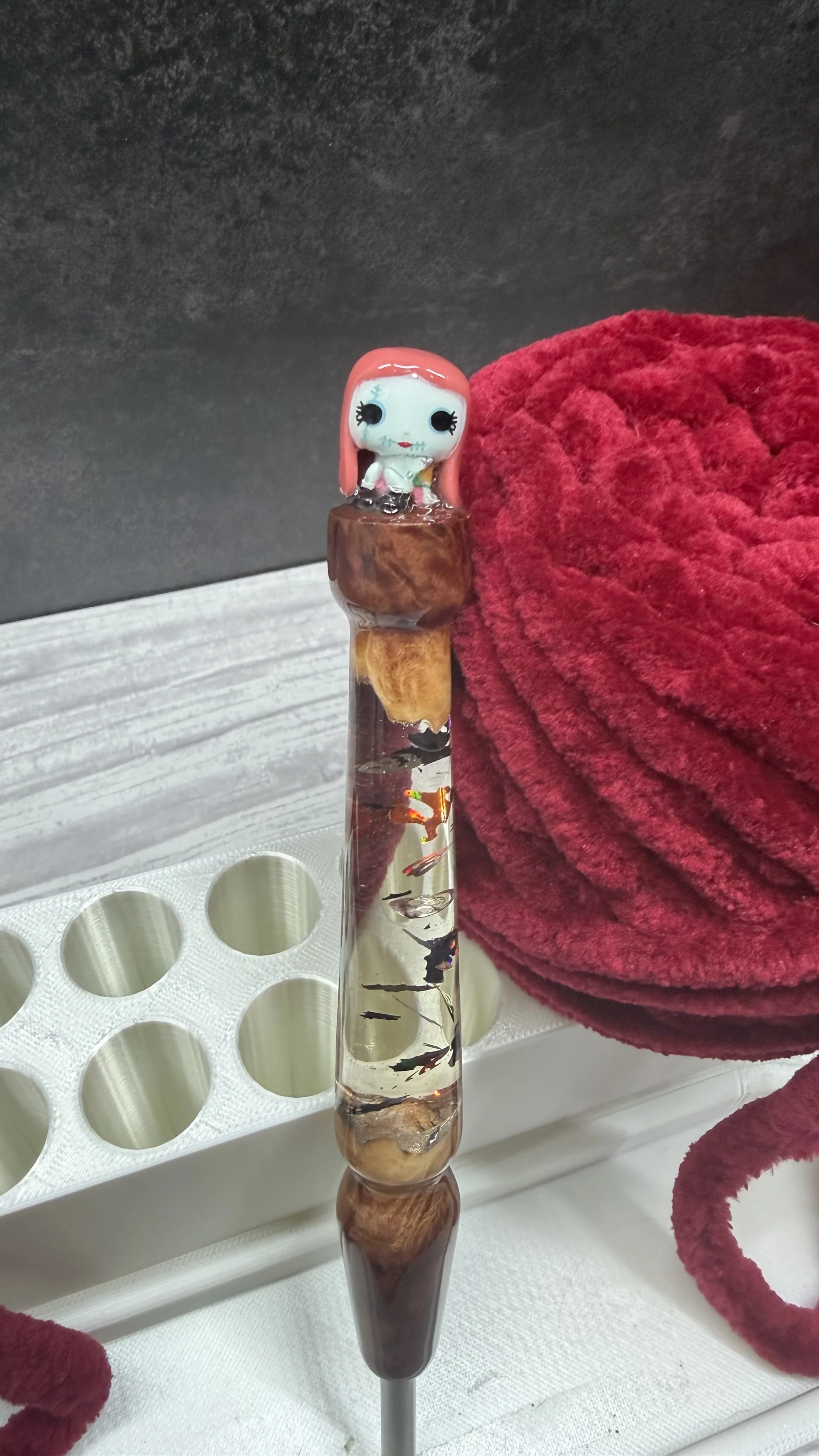 sally nbc wood handle halloween clover crochet hook.jpeg