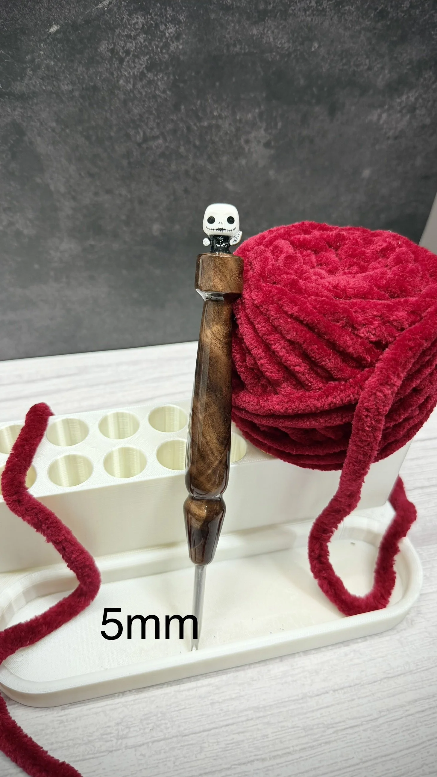 jack nbc wood handle halloween clover crochet hook.jpeg