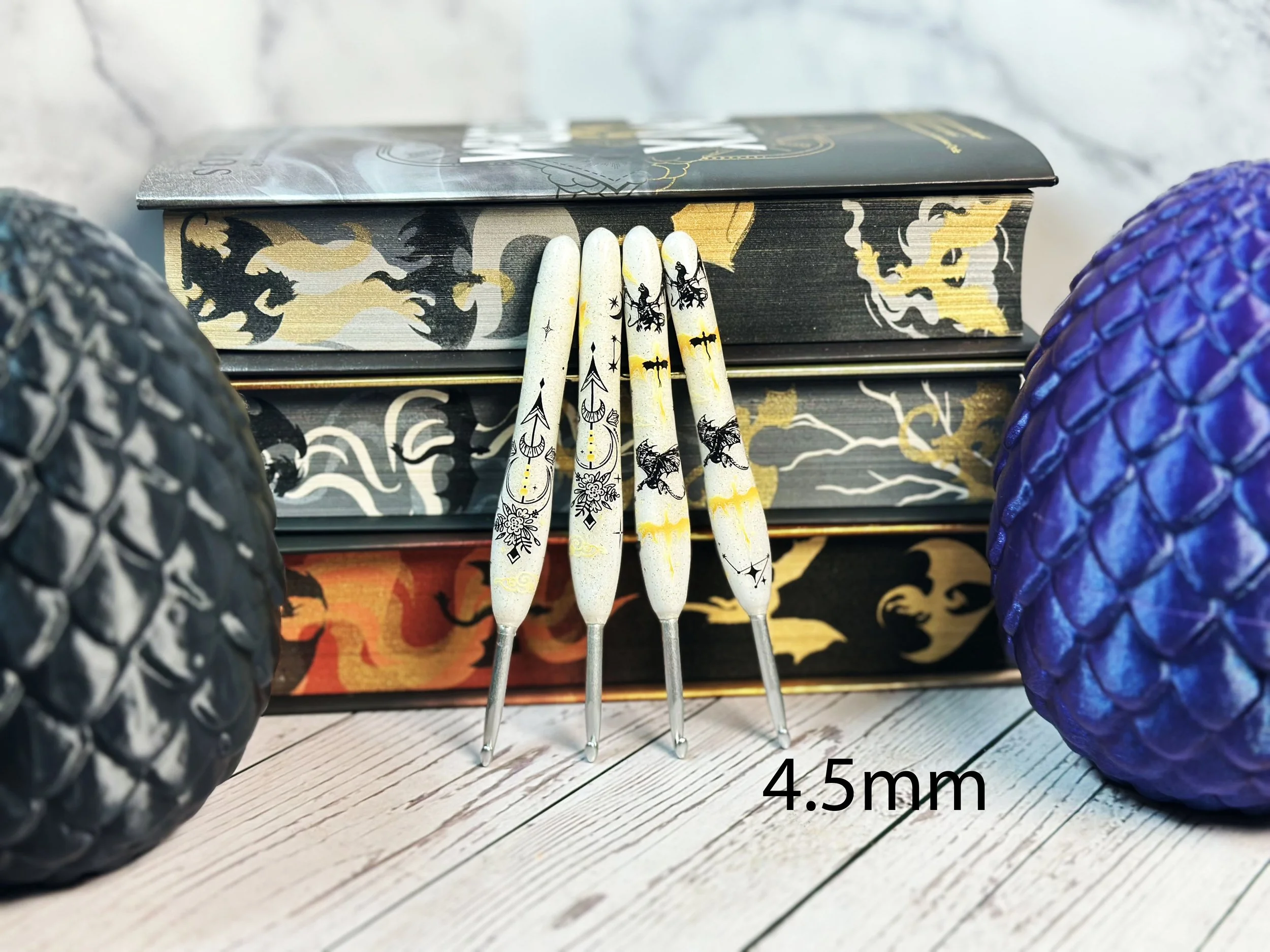 4.5mm White Fourth Wing