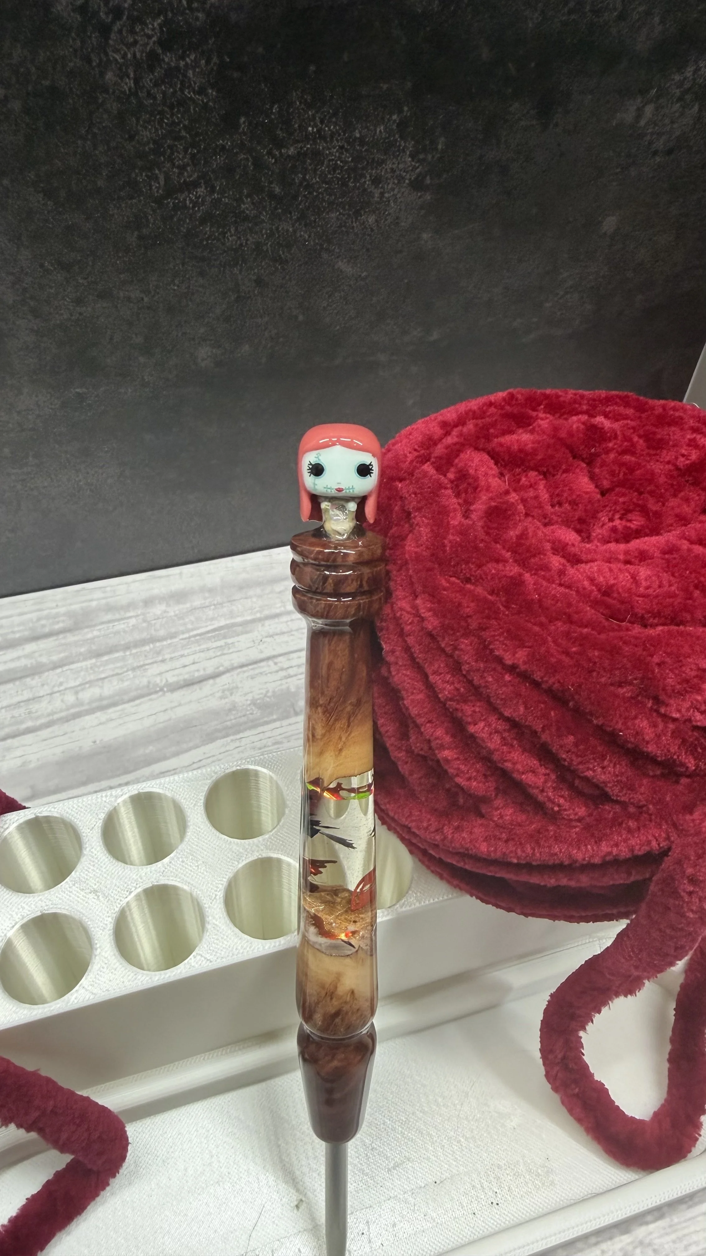 sally nbc wood handle halloween clover crochet hook.jpeg