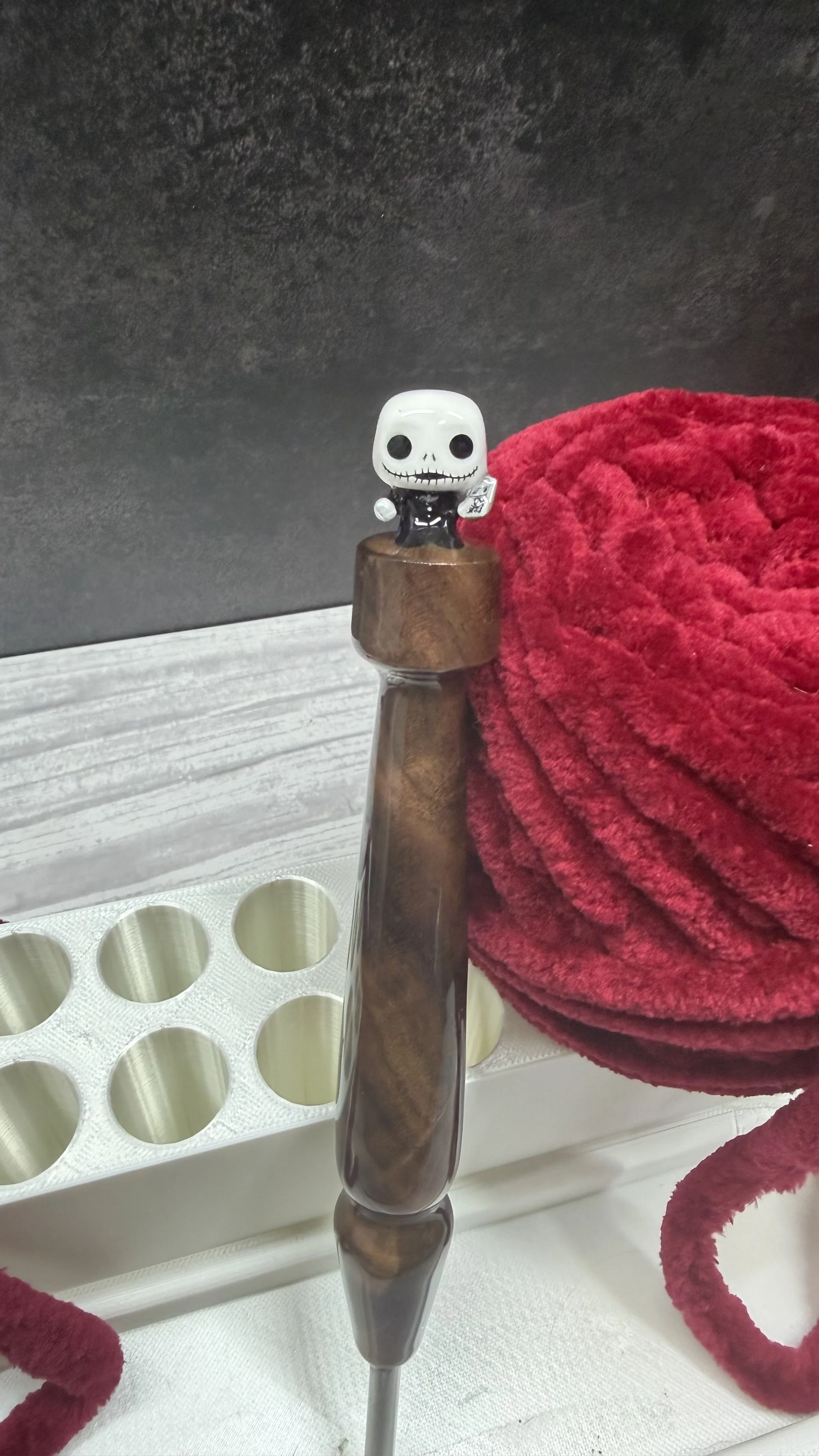 jack nbc wood handle halloween clover crochet hook.jpeg