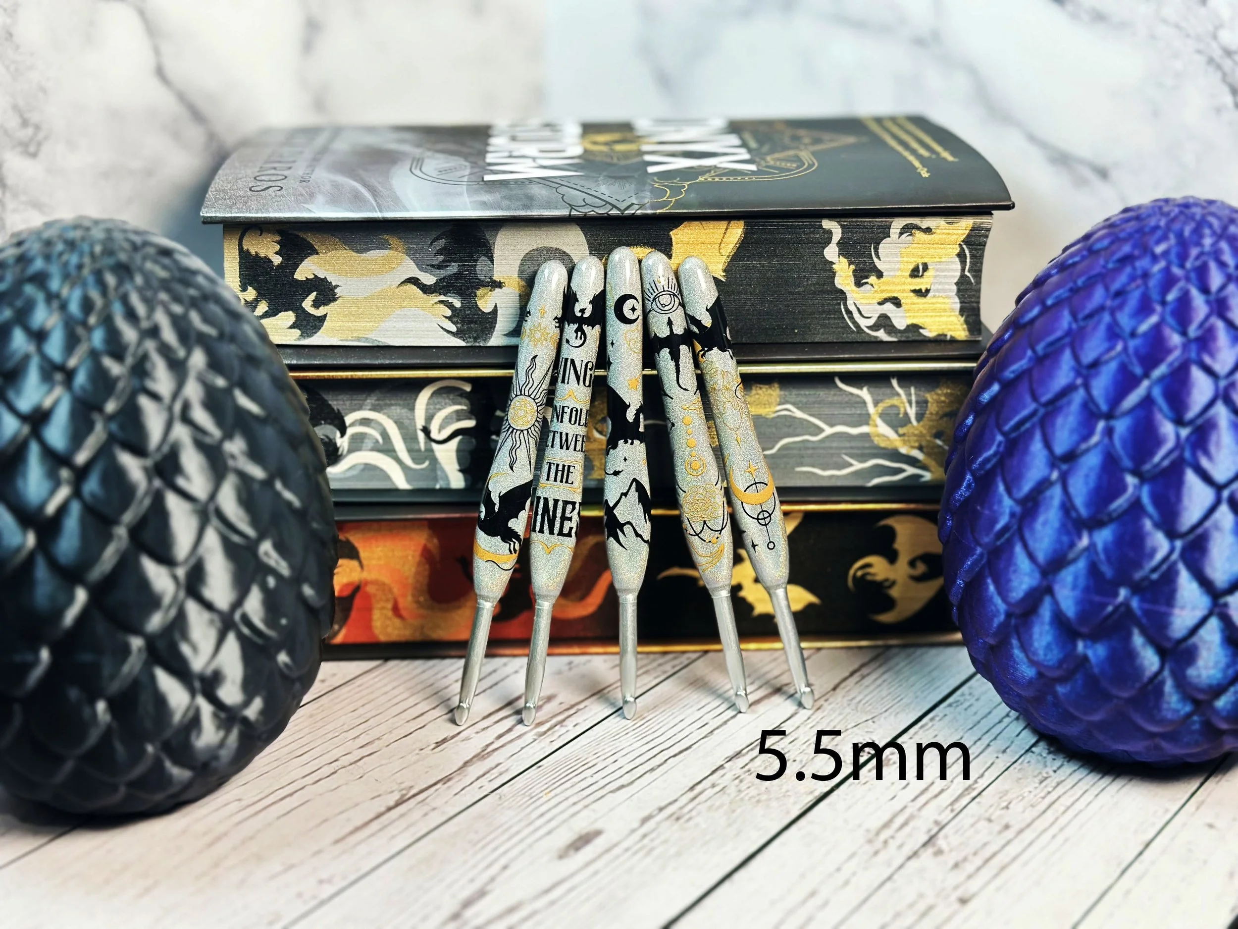 5.5mm Holographic Gray Fourth Wing