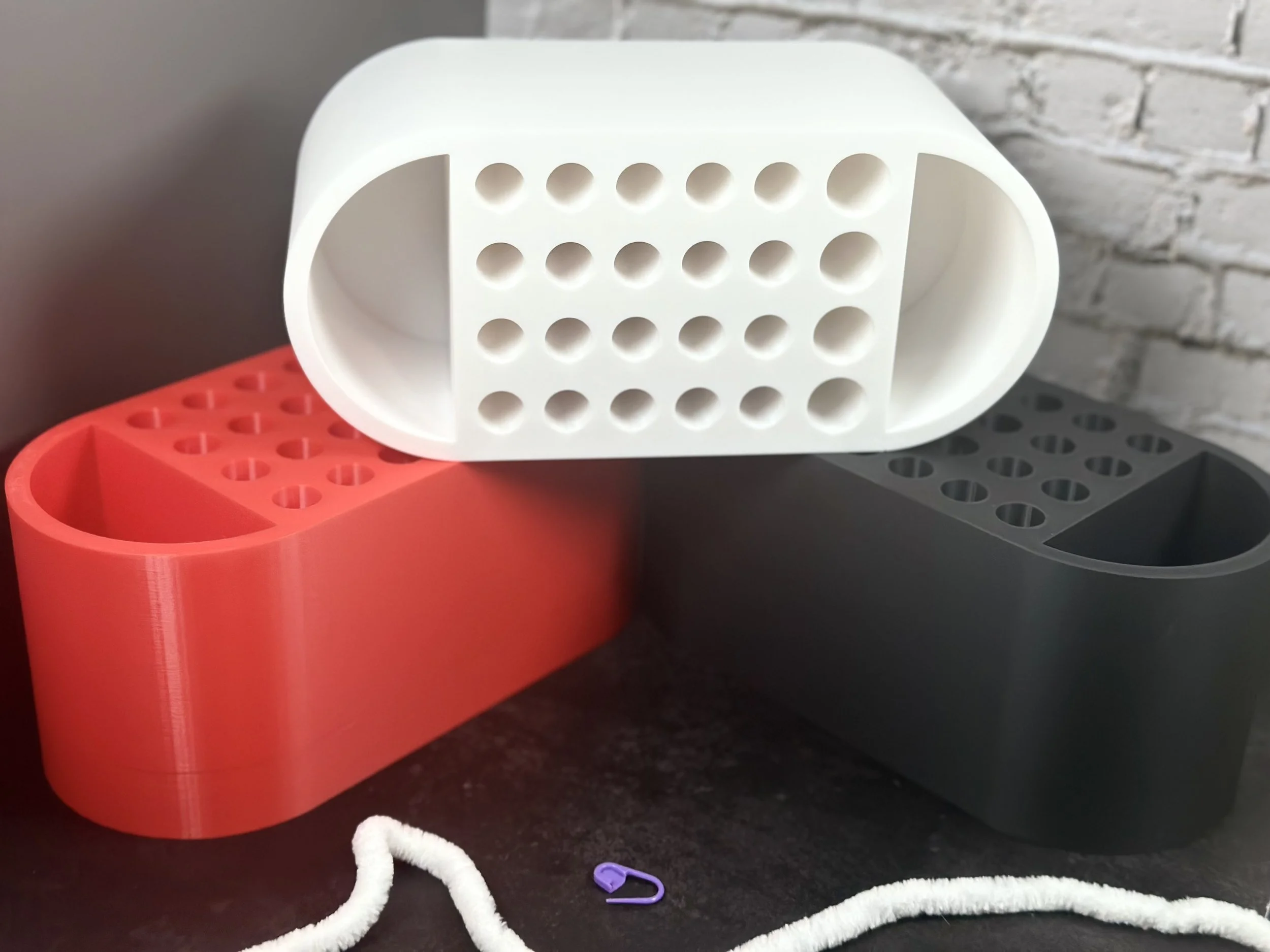 XL crochet hook holder