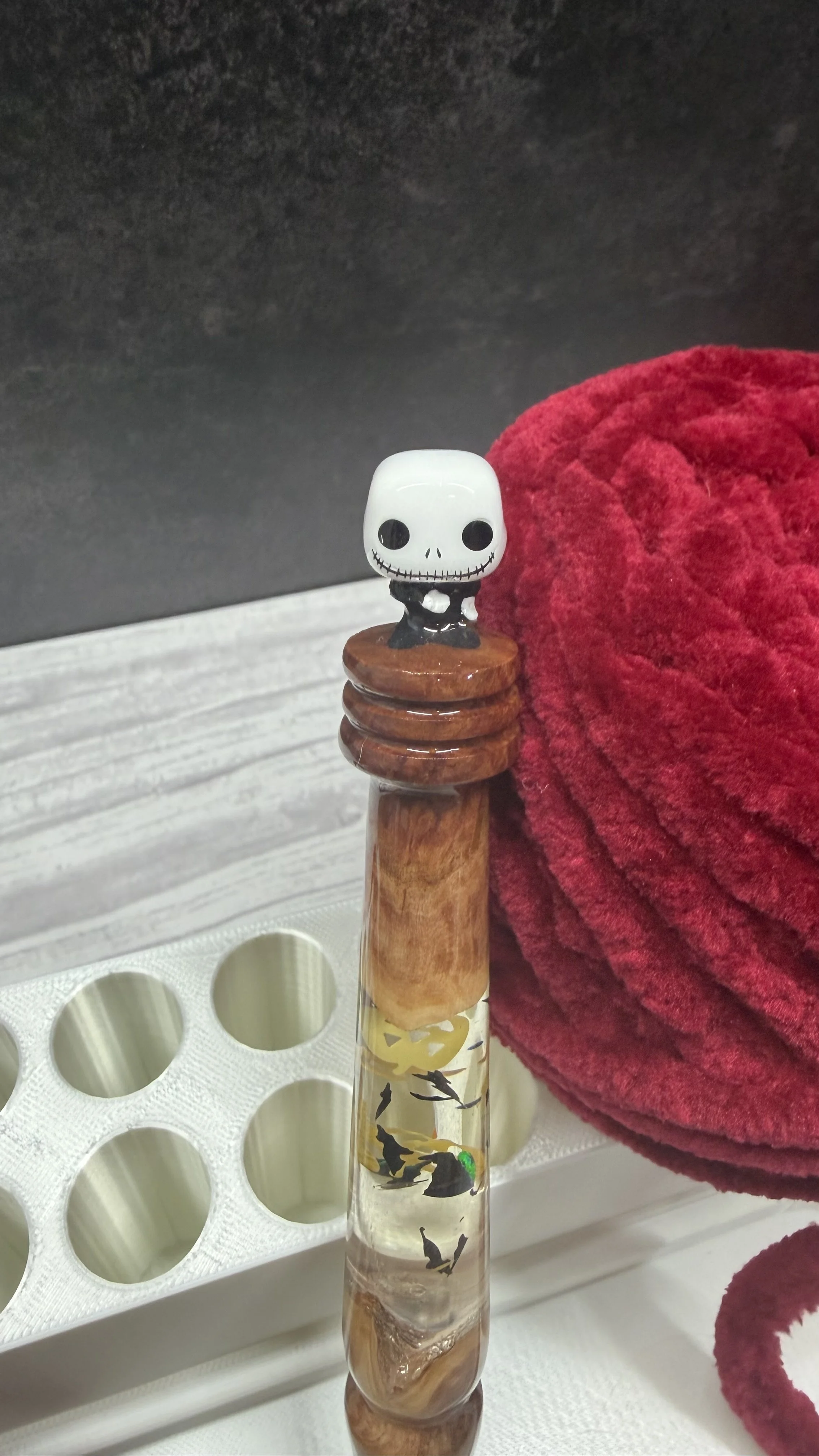 jack nbc wood handle halloween clover crochet hook.jpeg