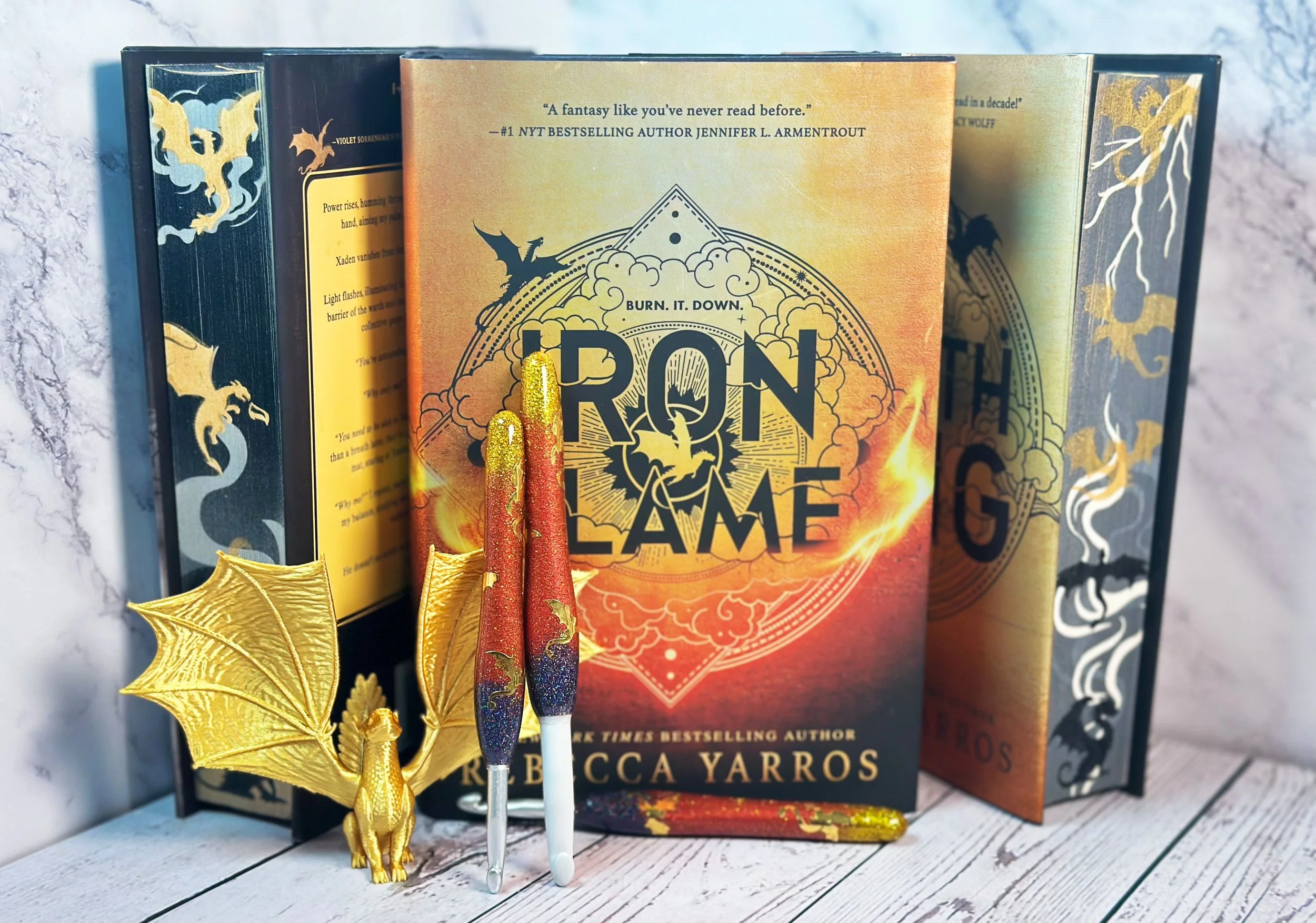 Fourth Wing - Iron Flame Clovers