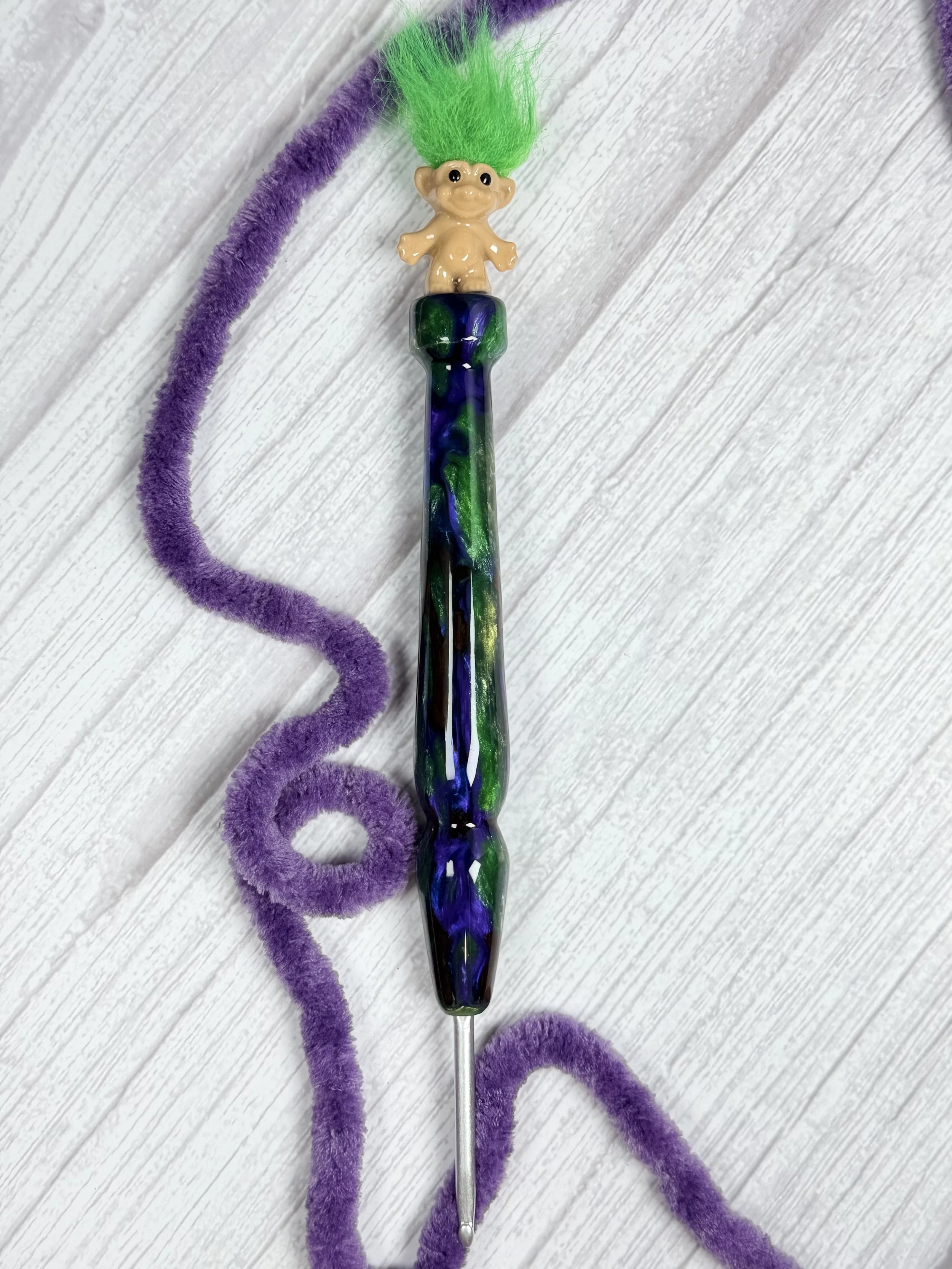 Clover_wood and resin_hand turned_troll.jpeg