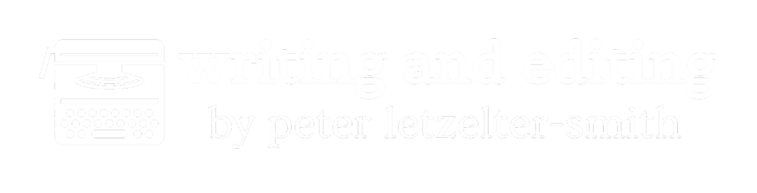 Freelance Writing/Editing Services | Peter Letzelter-Smith