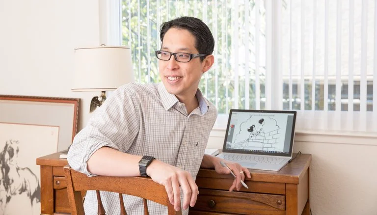 Comic Book Artist Illustrates Asian-American Experience