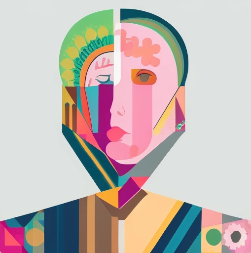 AI generated face to inspire a DEI strategy quote for services