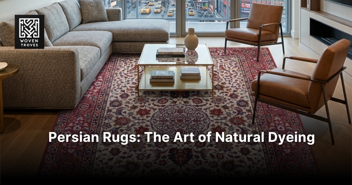 Persian Rugs and Natural Dyeing: What Makes Them Unique