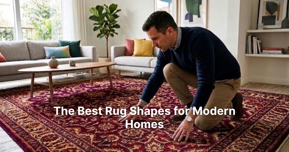 The Best Rug Shapes for Modern Homes