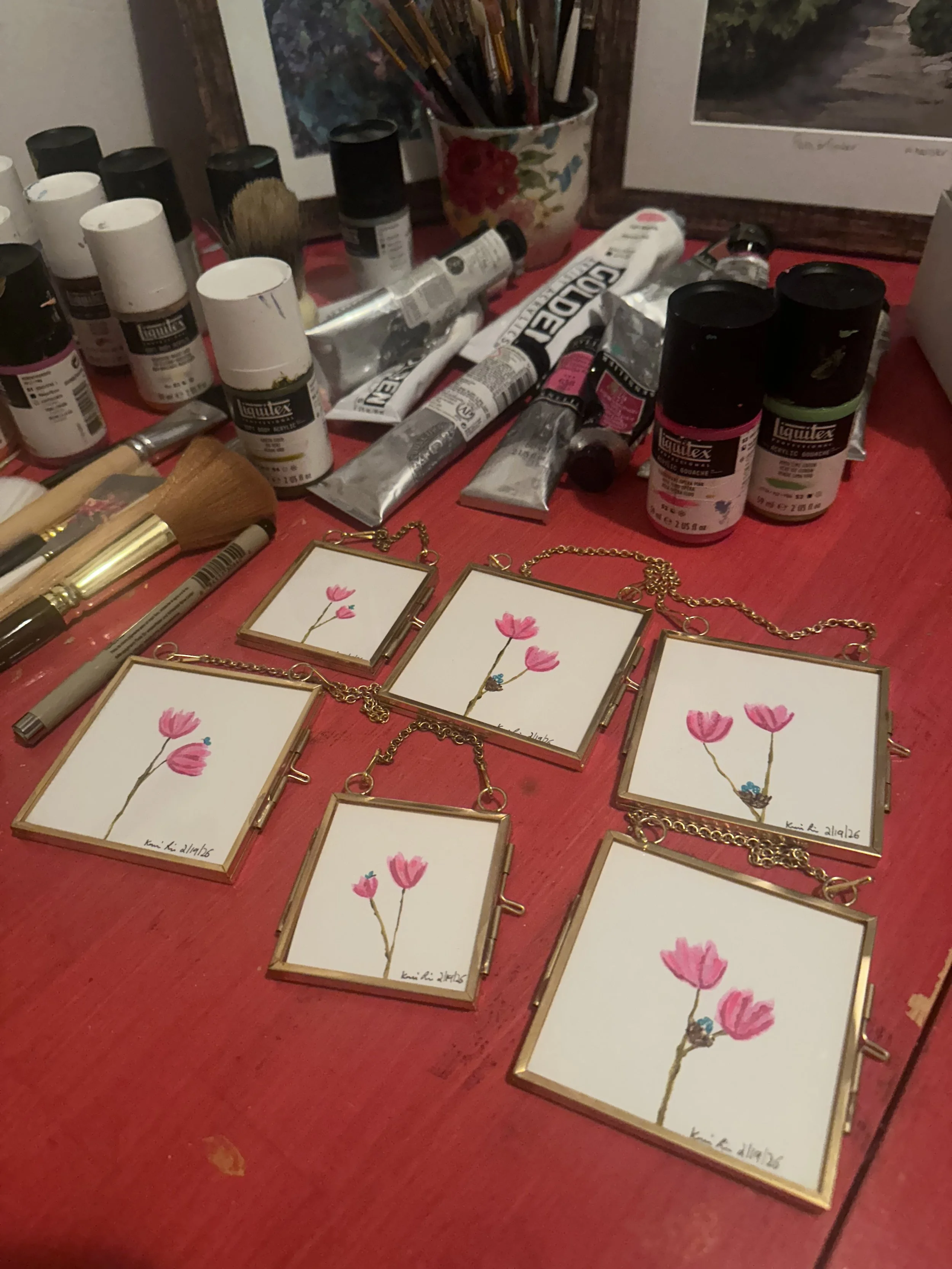 Flowers Square Mini 3x3