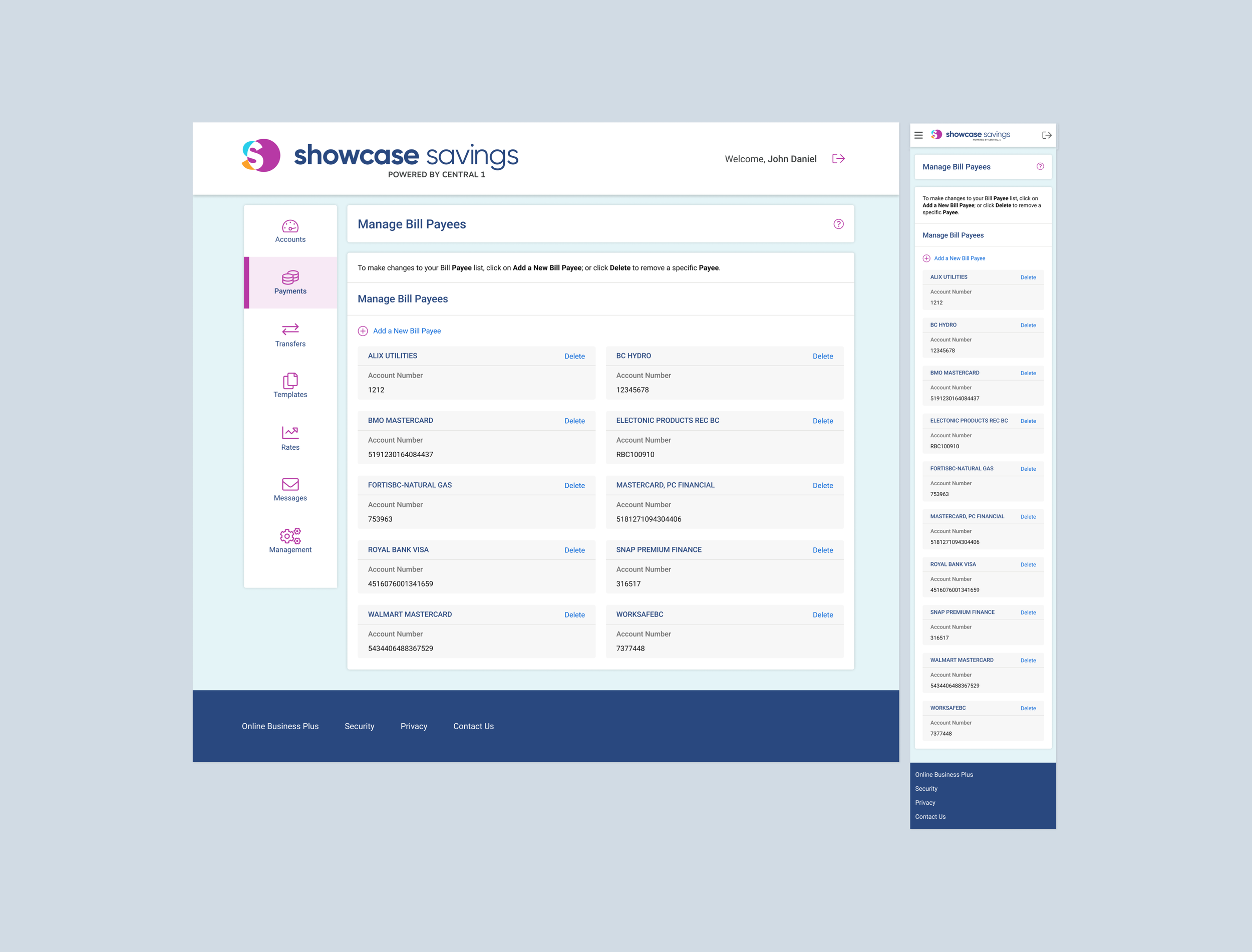 B2B Commercial Banking Application Redesign