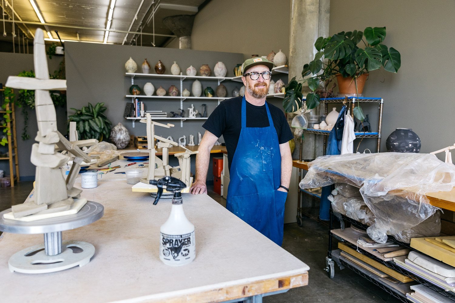 studio visit artist portrait of Scott Jennings by Allison Busch 