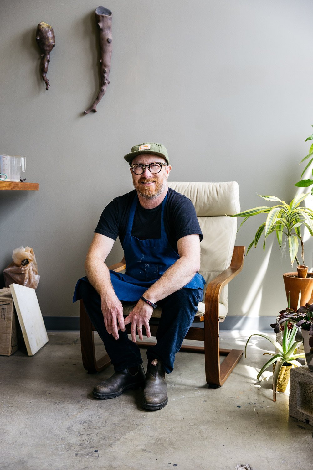 studio visit artist portrait of Scott Jennings by Allison Busch 